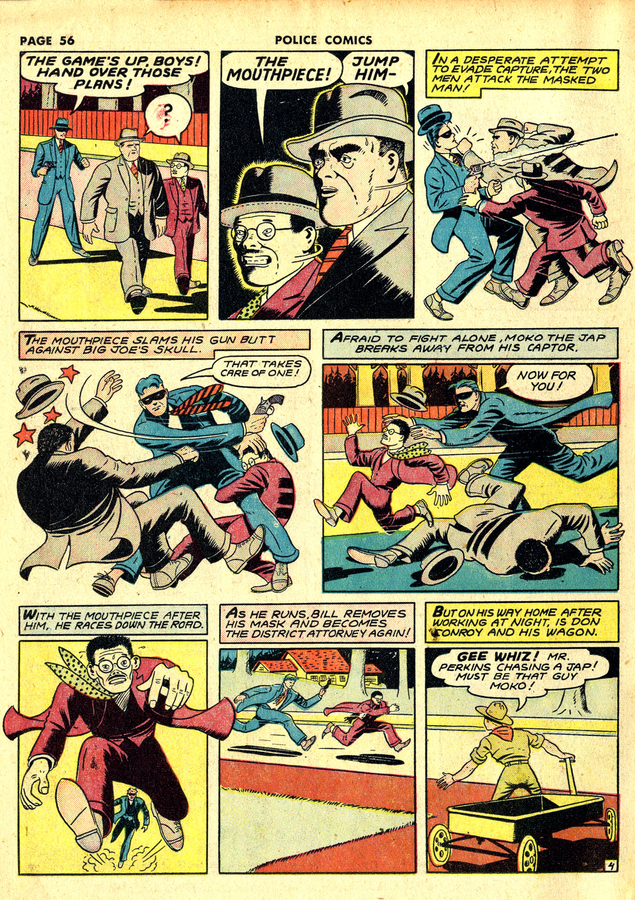 Read online Police Comics comic -  Issue #10 - 59