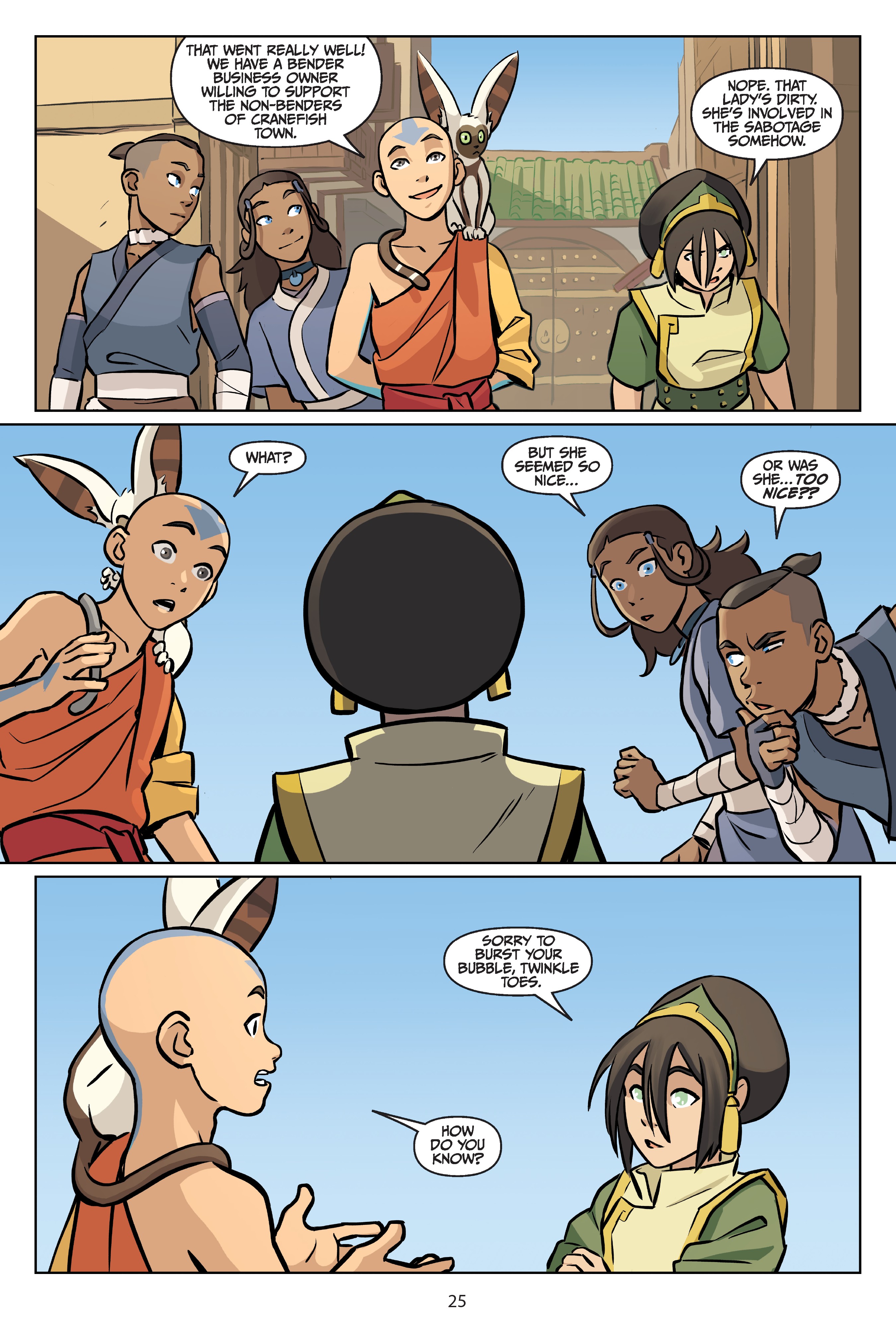 Read online Nickelodeon Avatar: The Last Airbender - Imbalance comic -  Issue # TPB 2 - 26