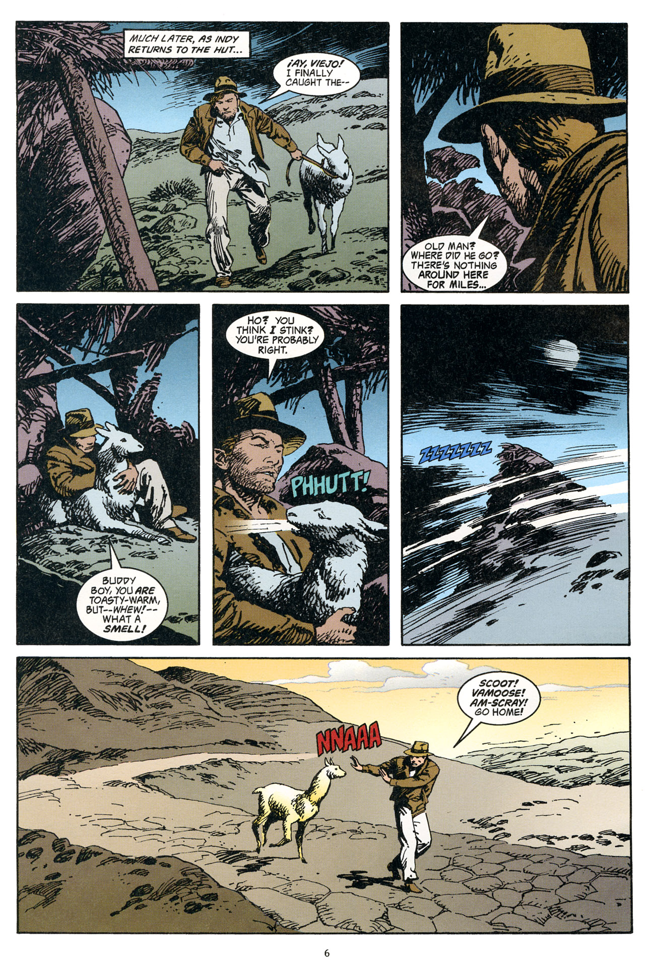Read online Indiana Jones and the Arms of Gold comic -  Issue #4 - 8