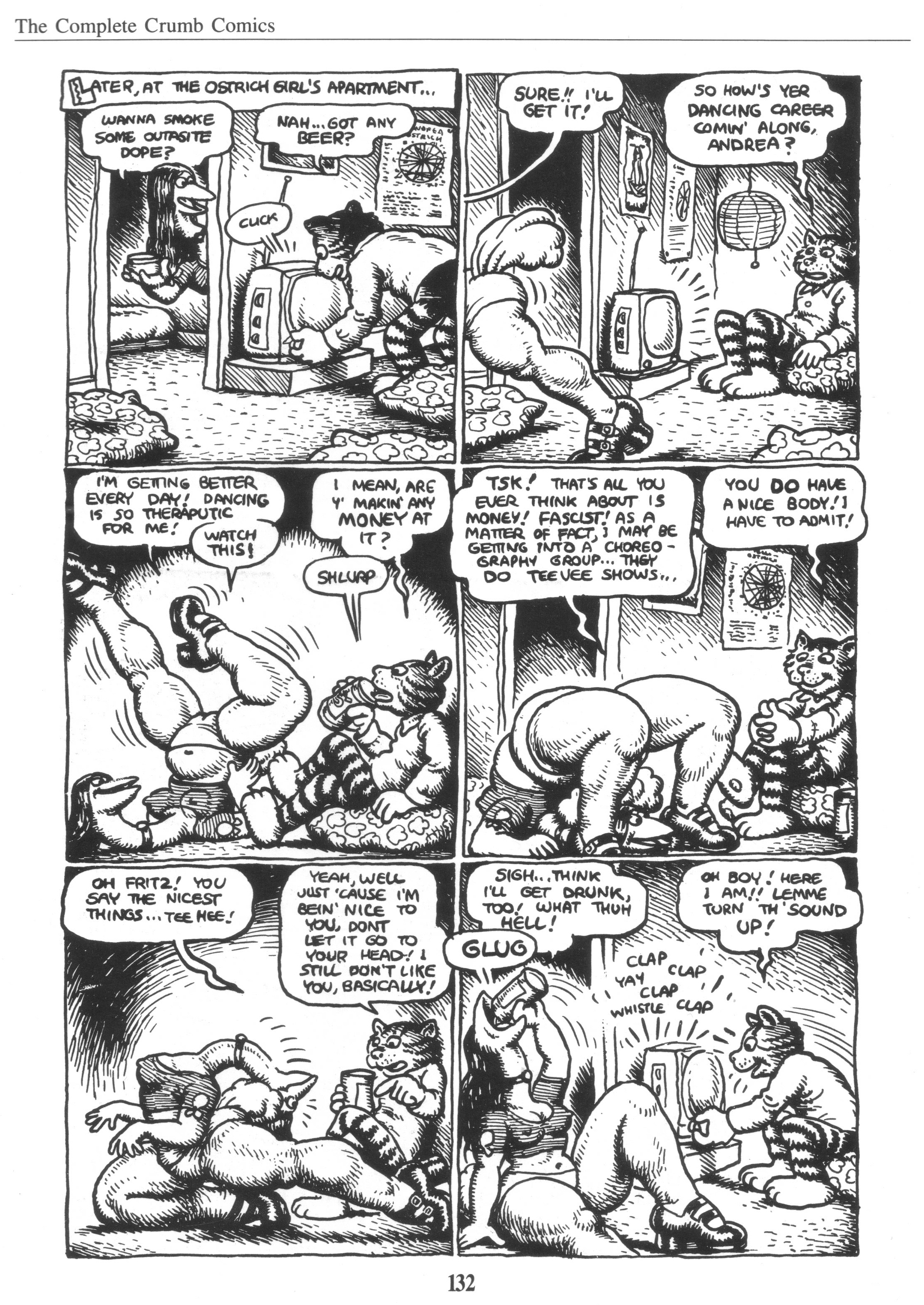 Read online The Complete Crumb Comics comic -  Issue # TPB 8 - 140