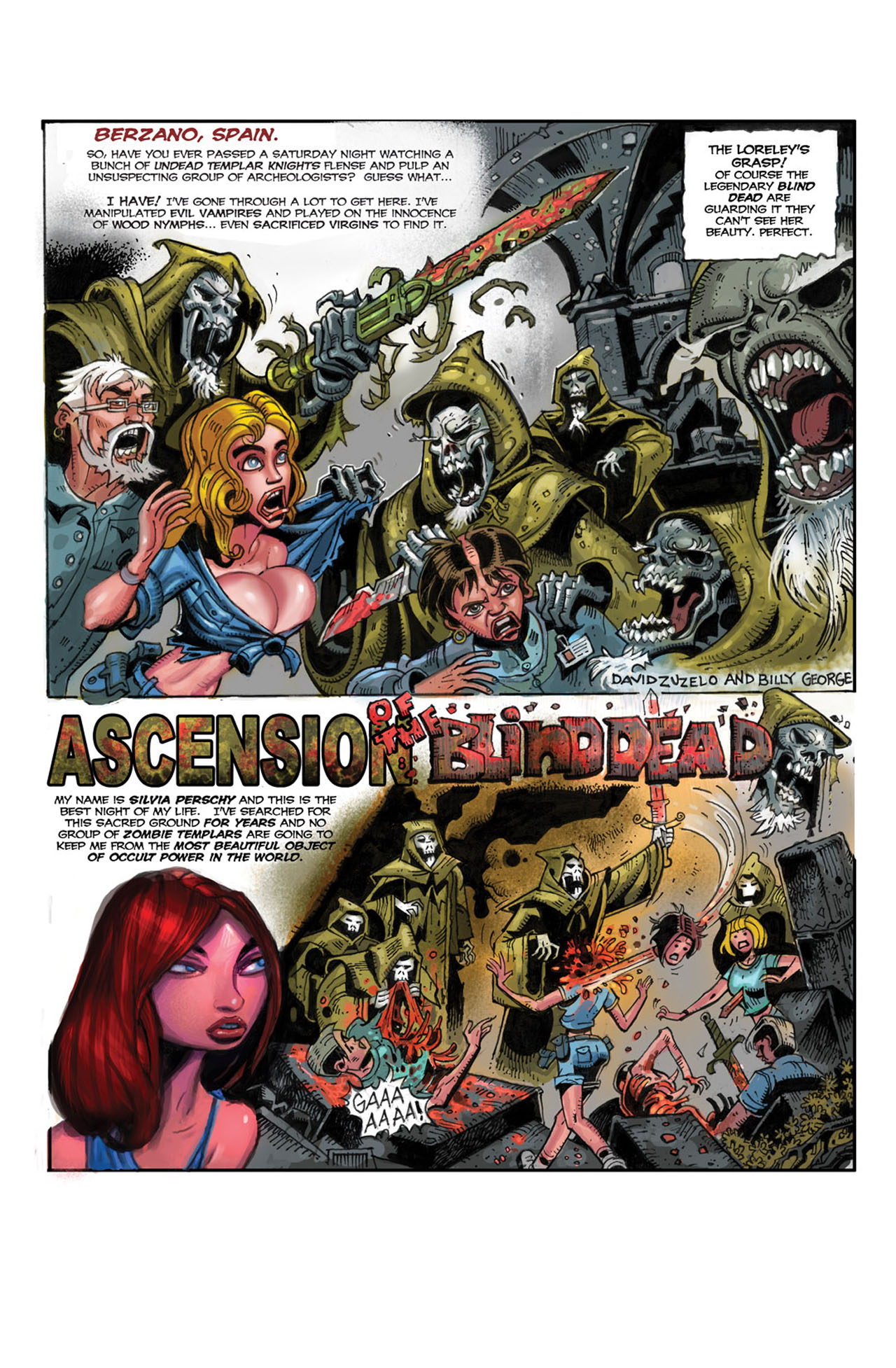 Read online Zombie Terrors comic -  Issue #3 - 15