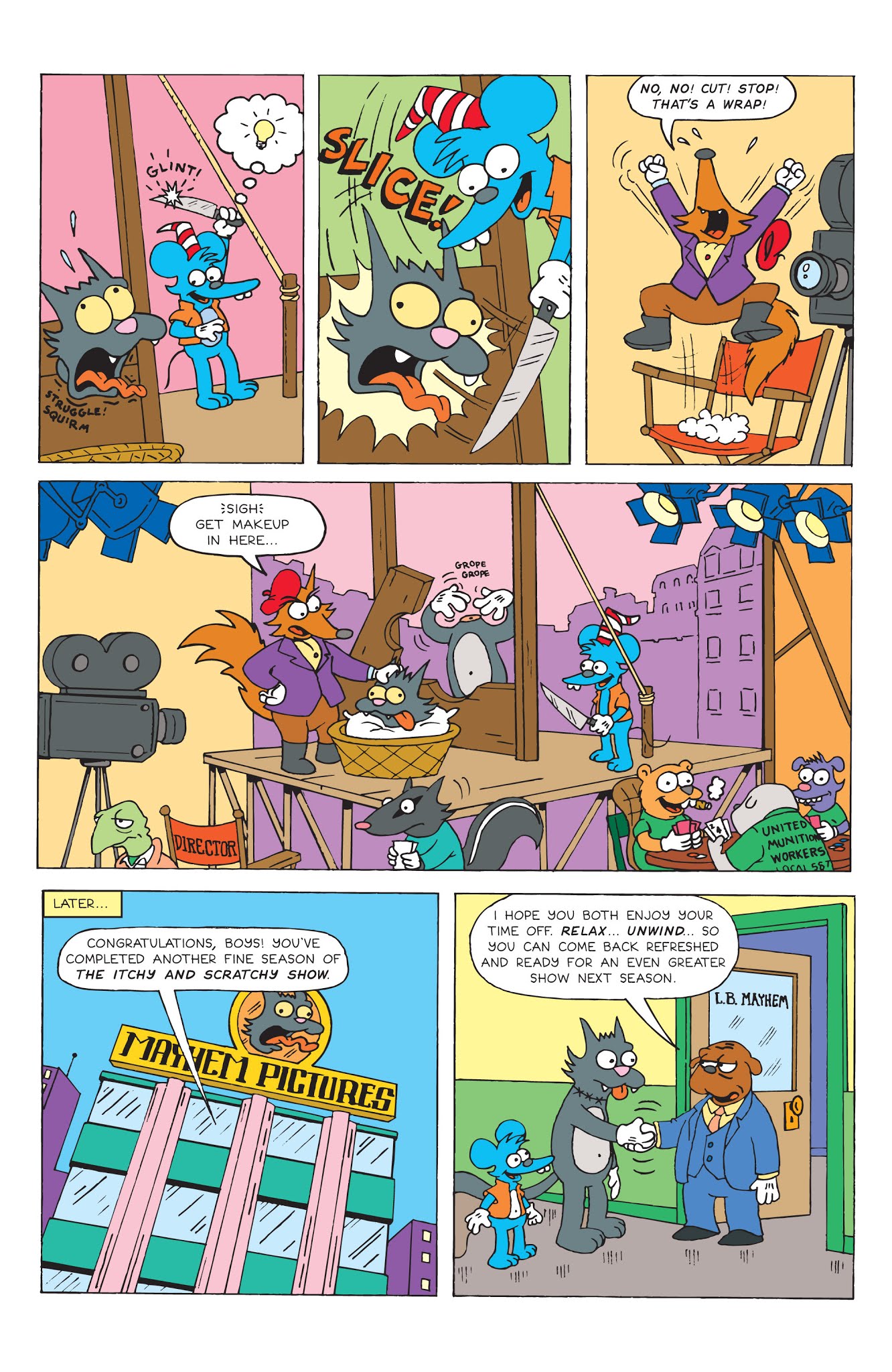Read online Itchy & Scratchy Comics comic -  Issue #1 - 4