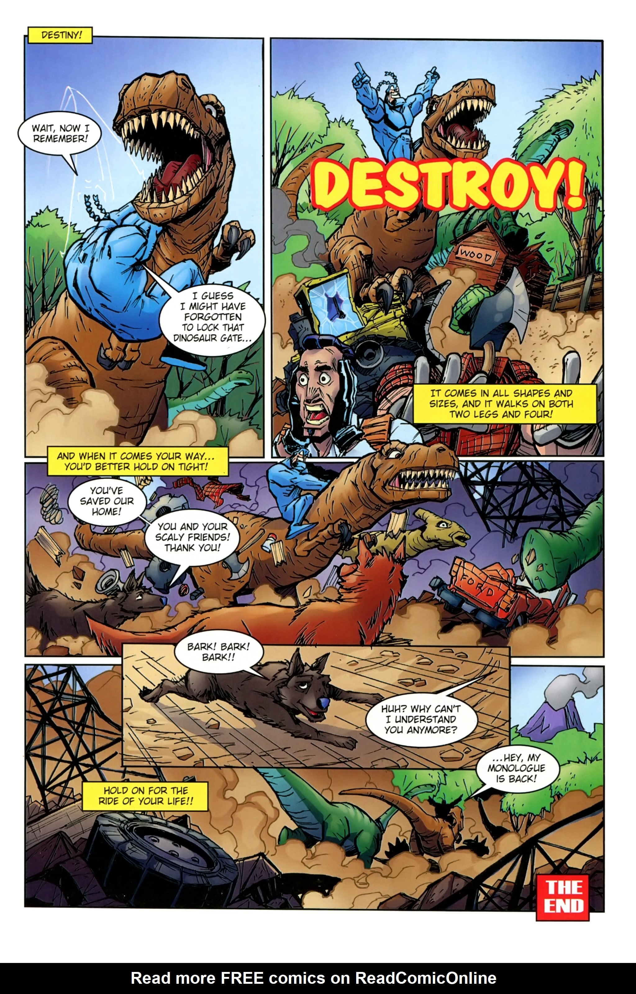 Read online Free Comic Book Day 2019 comic -  Issue # The Tick - 31