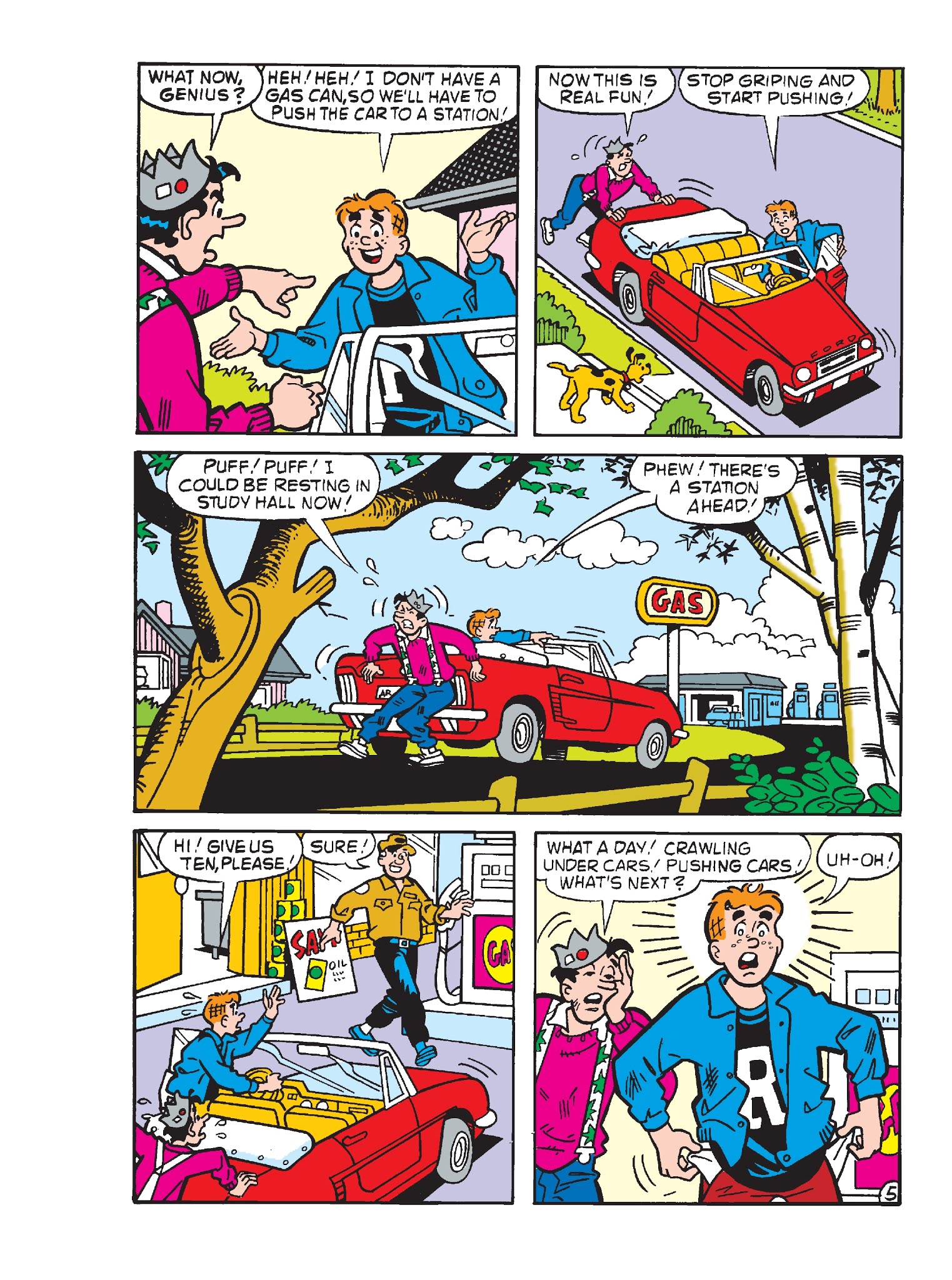 Read online Jughead and Archie Double Digest comic -  Issue #27 - 126