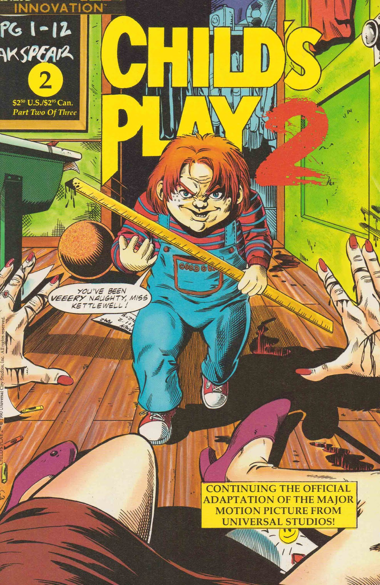 Child's Play 2 The Official Movie Adaptation issue 2 - Page 1