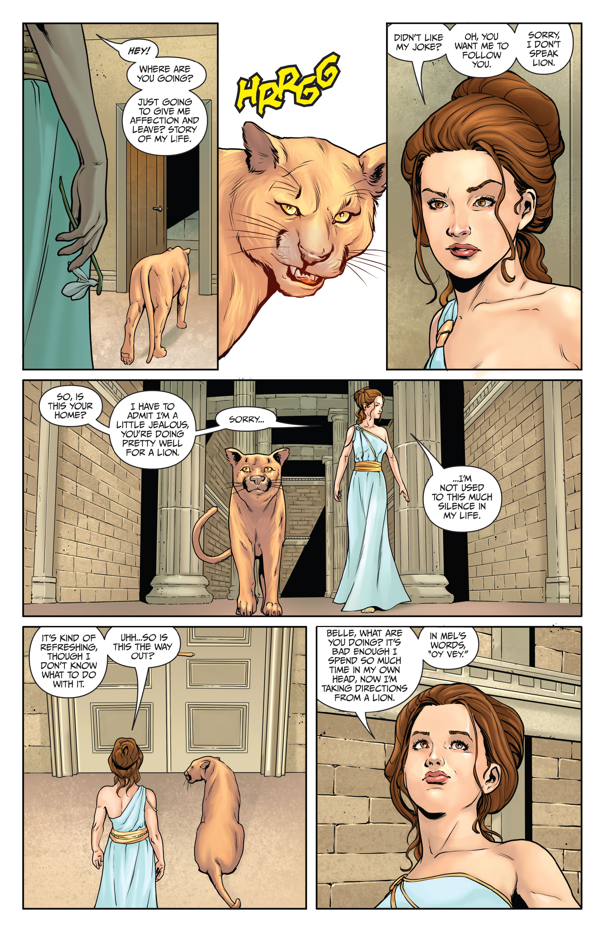 Read online Belle: Return of Scylla comic -  Issue # Full - 14