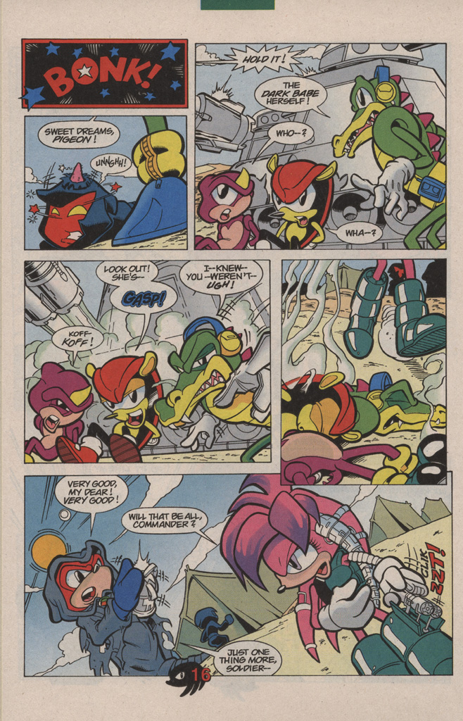Read online Knuckles the Echidna comic -  Issue #8 - 24