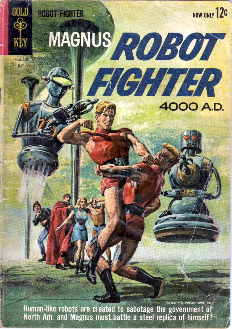 Read online Magnus, Robot Fighter 4000 AD comic -  Issue #2 - 1
