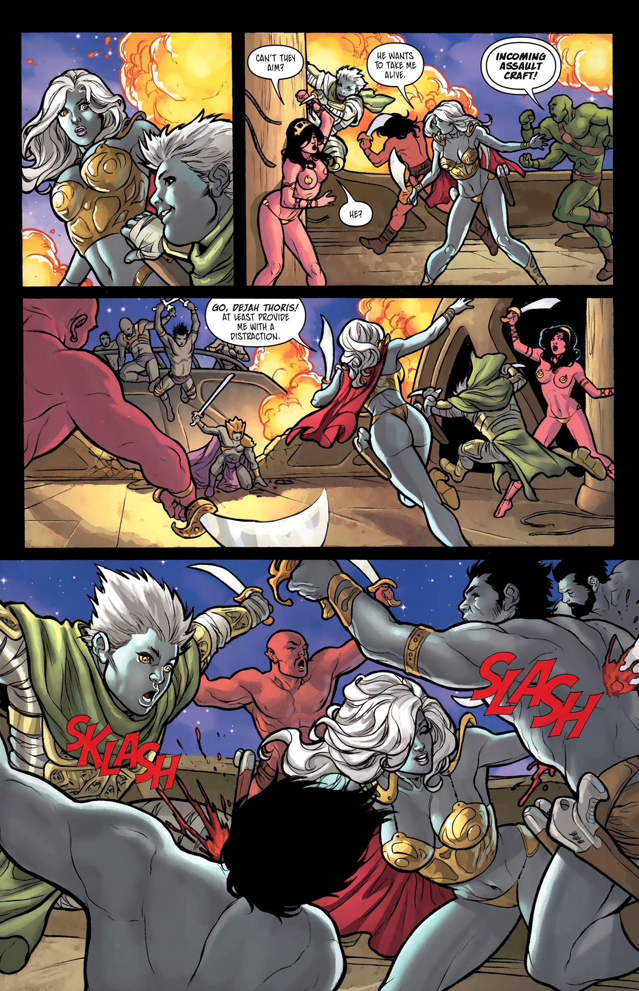 Read online Warlord Of Mars: Dejah Thoris comic -  Issue #7 - 8