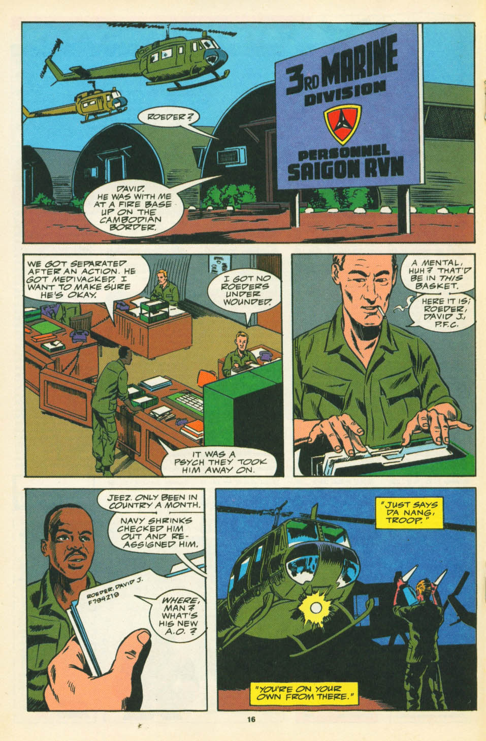 Read online The 'Nam comic -  Issue #58 - 13