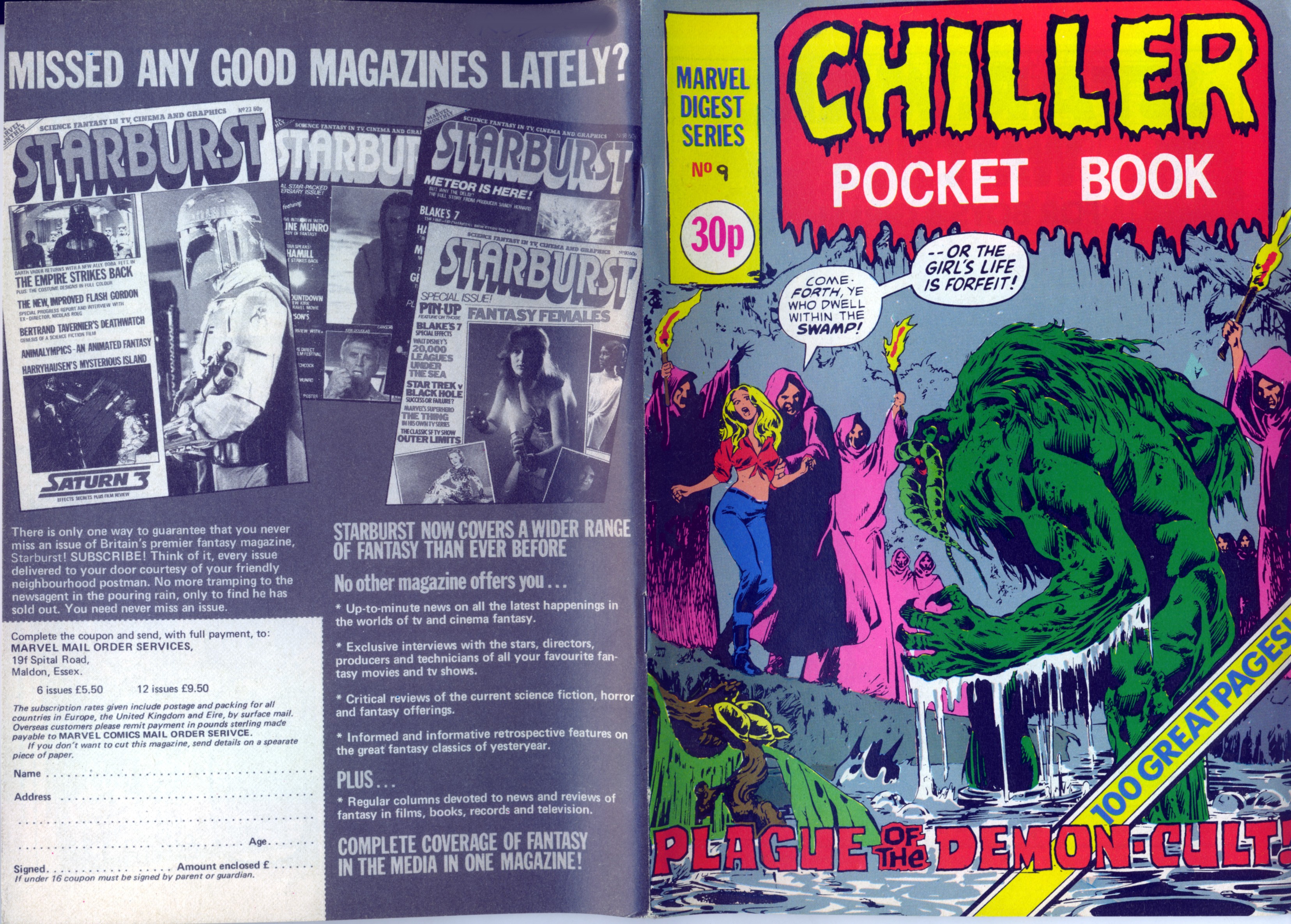 Read online Chiller Pocket Book comic -  Issue #9 - 2
