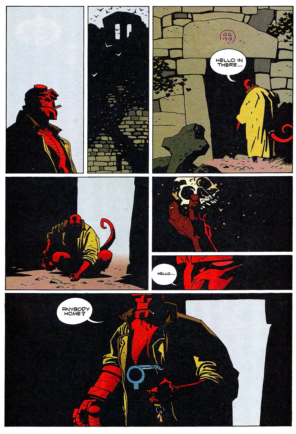 Read online Hellboy: The Corpse and the Iron Shoes comic -  Issue # Full - 29