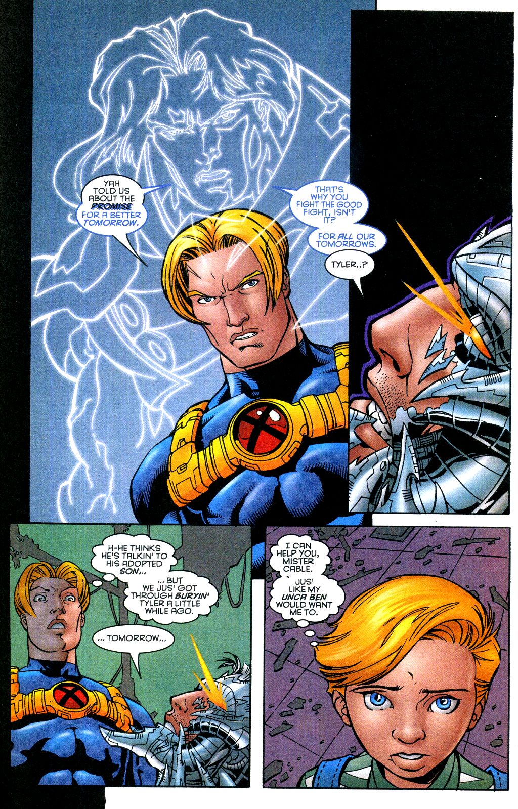 Read online Cable (1993) comic -  Issue #36 - 8