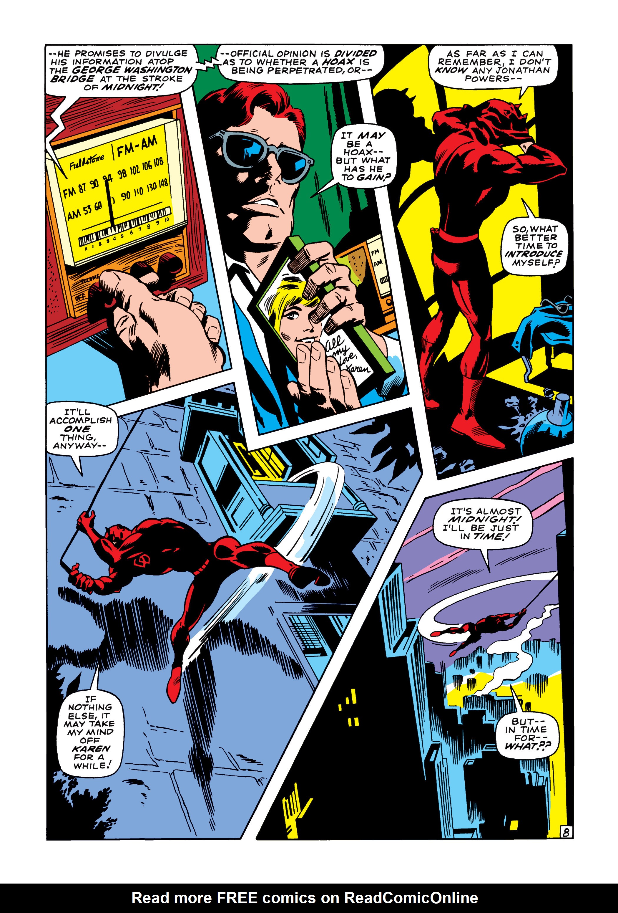 Read online Marvel Masterworks: Daredevil comic -  Issue # TPB 5 (Part 1) - 56