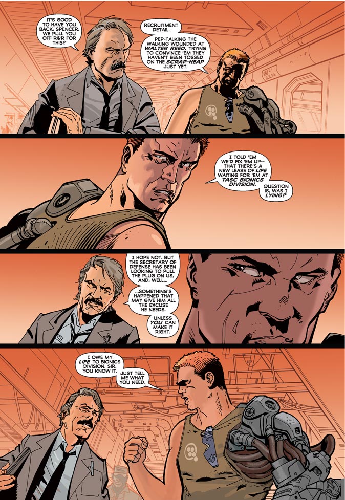Read online Bionic Commando Chain of Command comic -  Issue # Full - 5