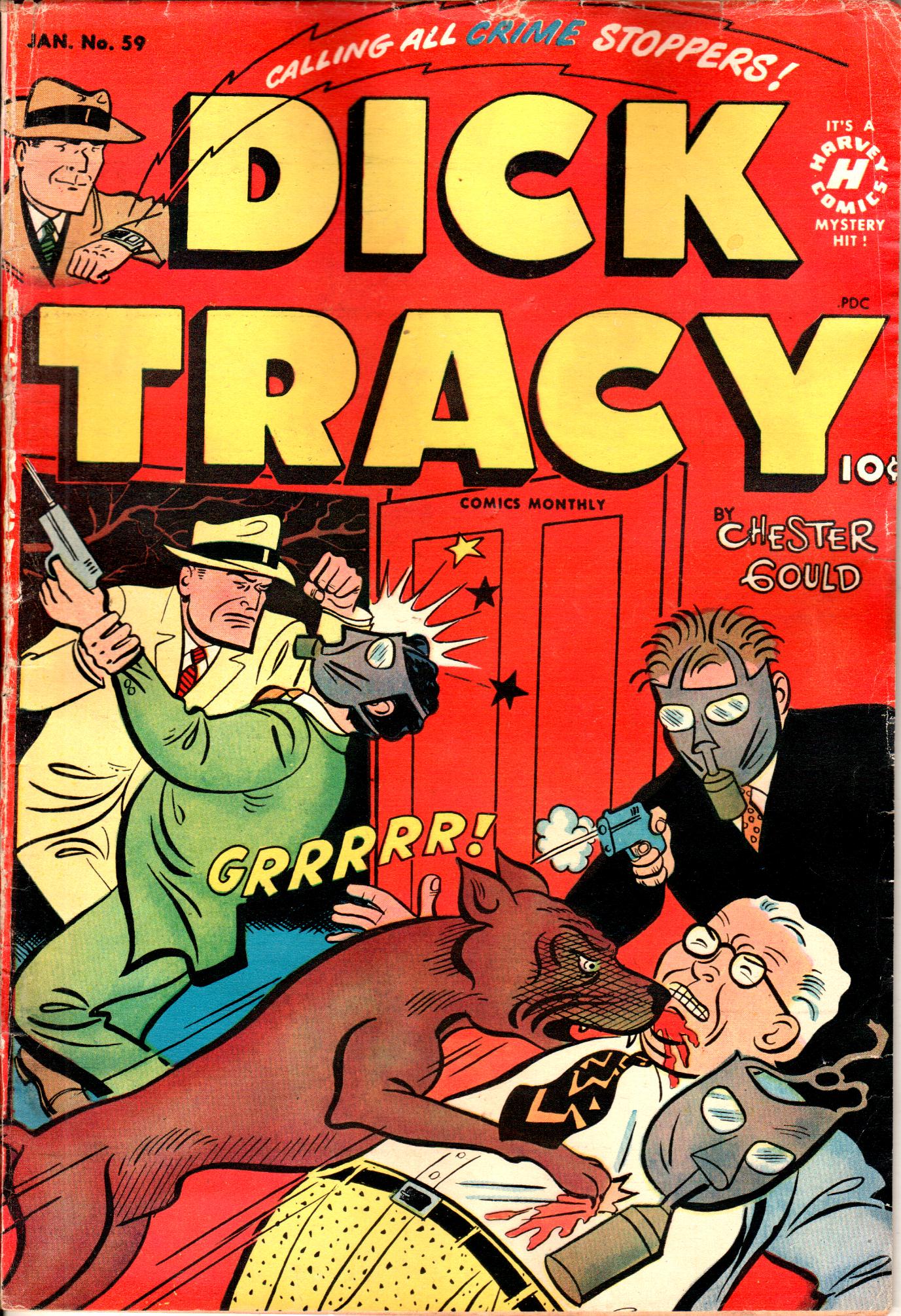 Read online Dick Tracy comic -  Issue #59 - 1