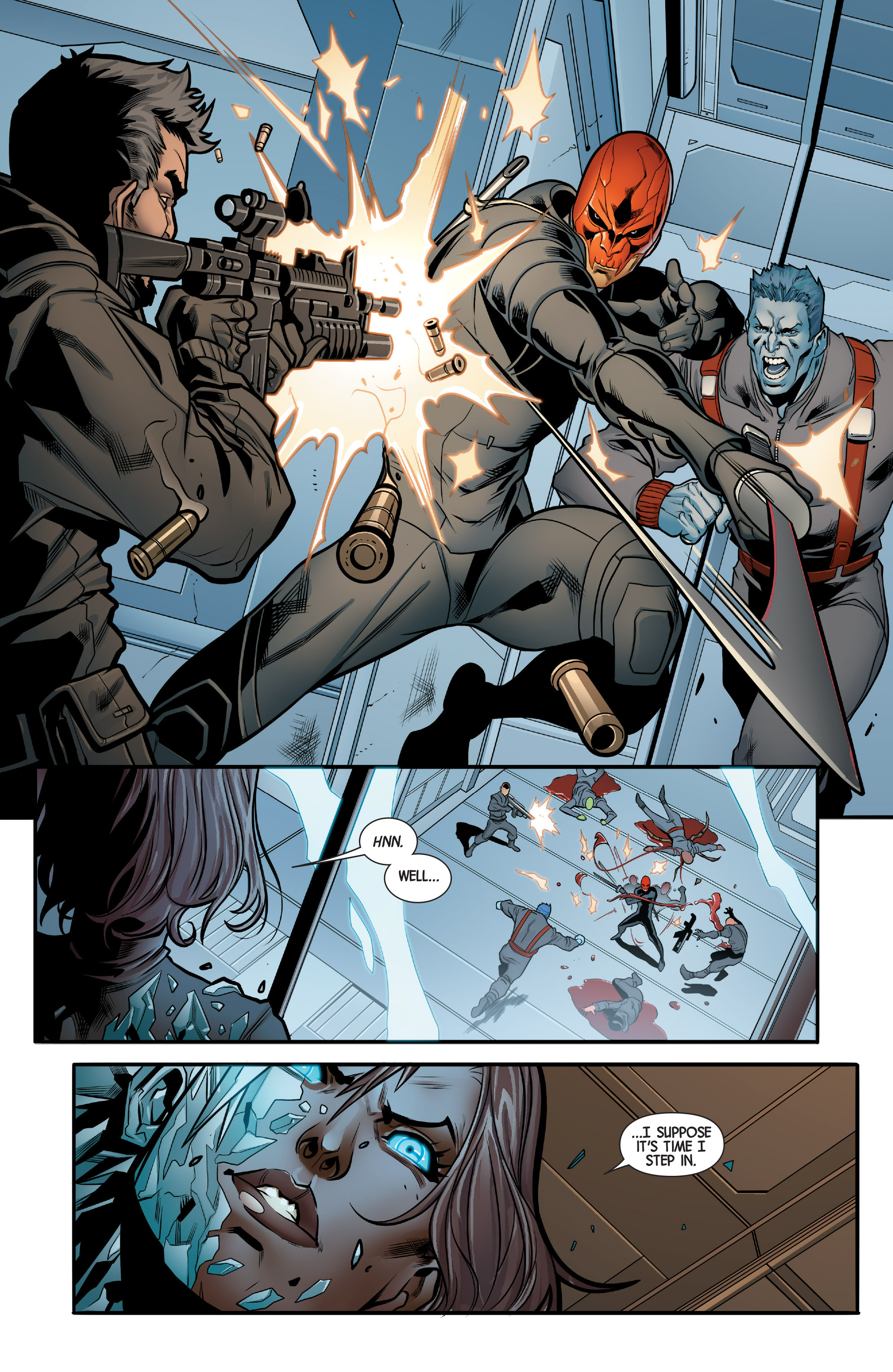 Read online Death of Wolverine: The Weapon X Program comic -  Issue #5 - 16