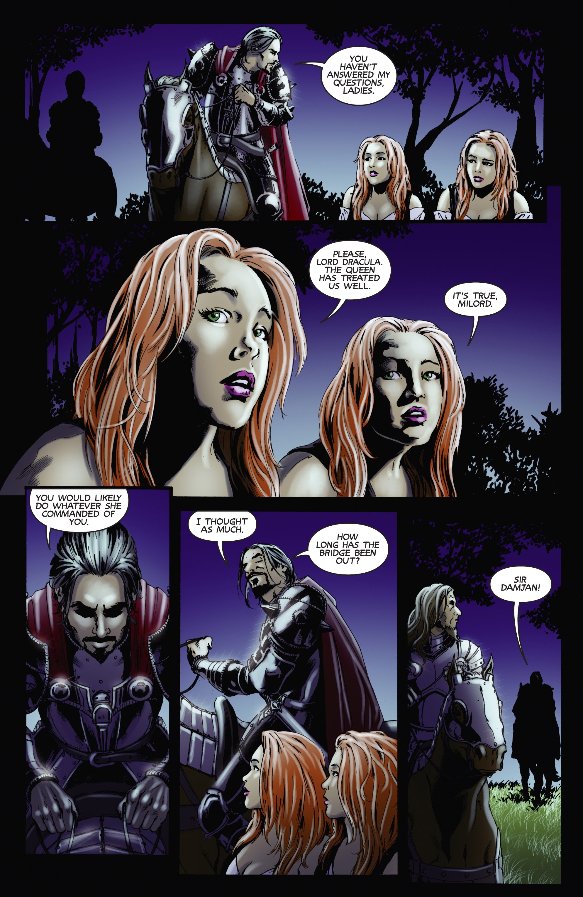Read online Blood Queen Vs. Dracula comic -  Issue #2 - 19