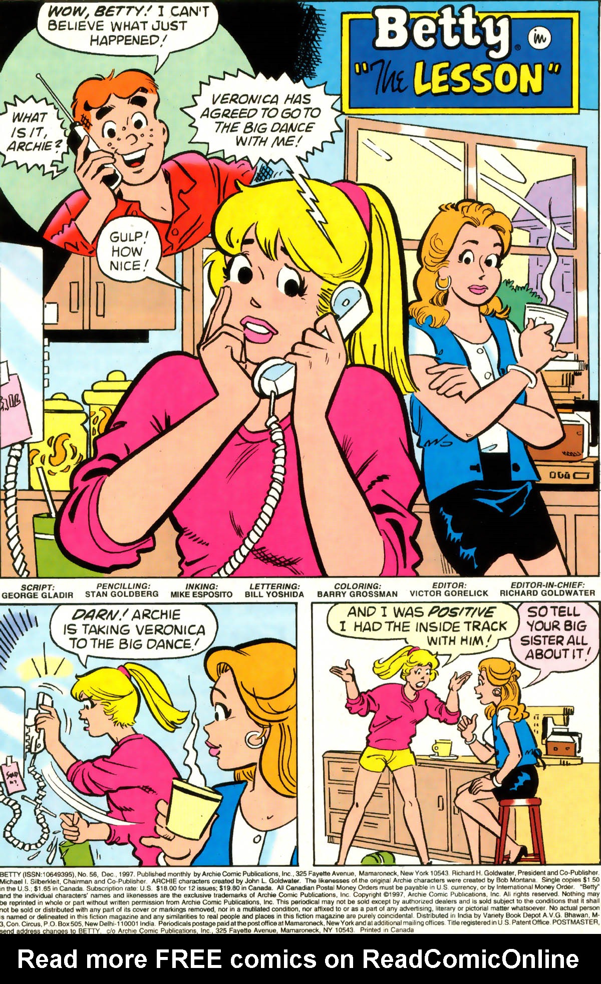 Read online Betty comic -  Issue #56 - 2