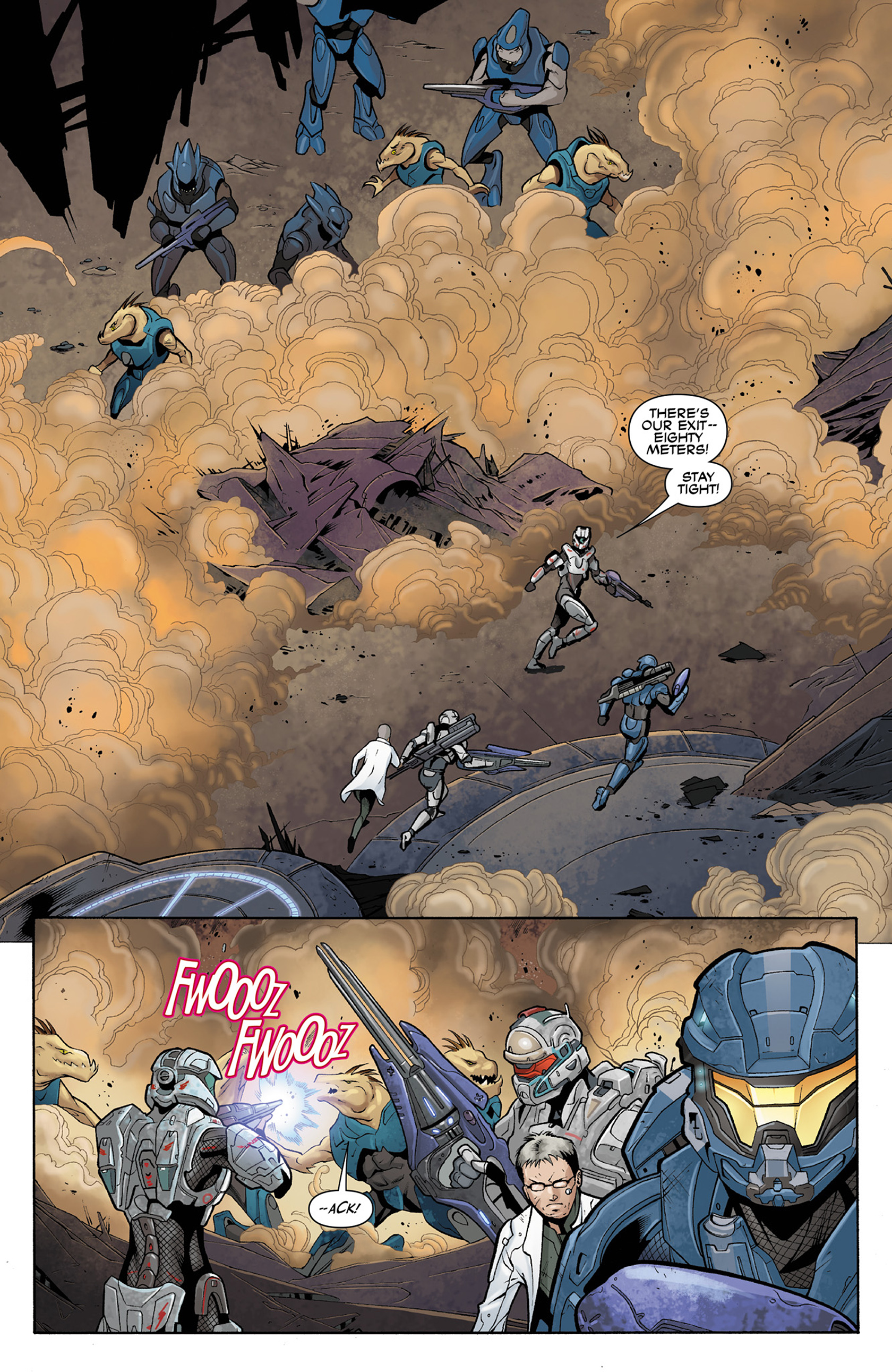 Read online Halo: Escalation comic -  Issue #20 - 10