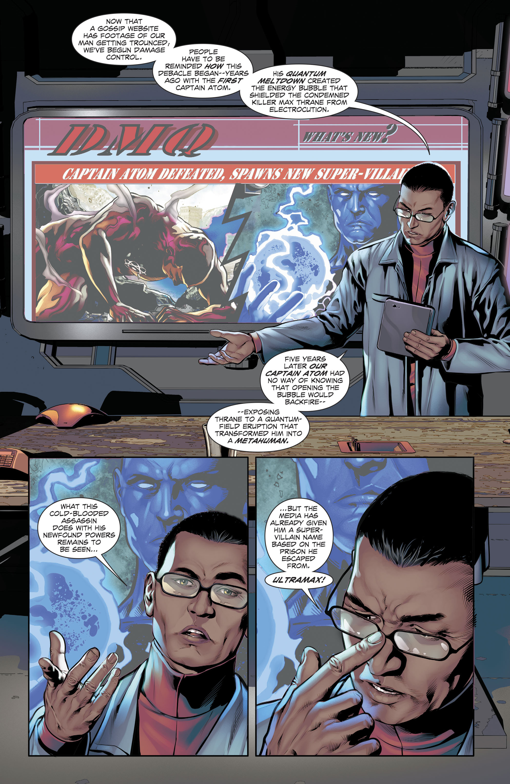 Read online The Fall and Rise of Captain Atom comic -  Issue #5 - 3