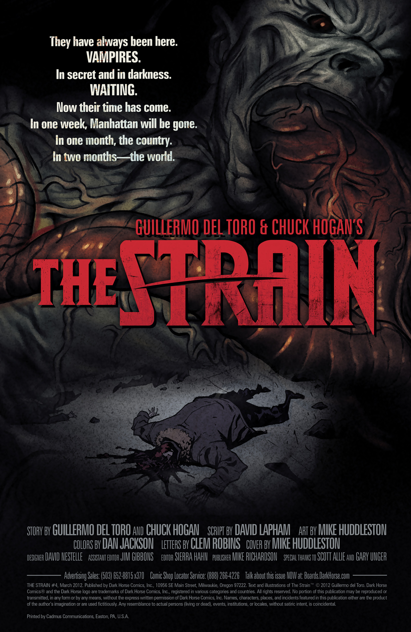 Read online The Strain comic -  Issue #4 - 2