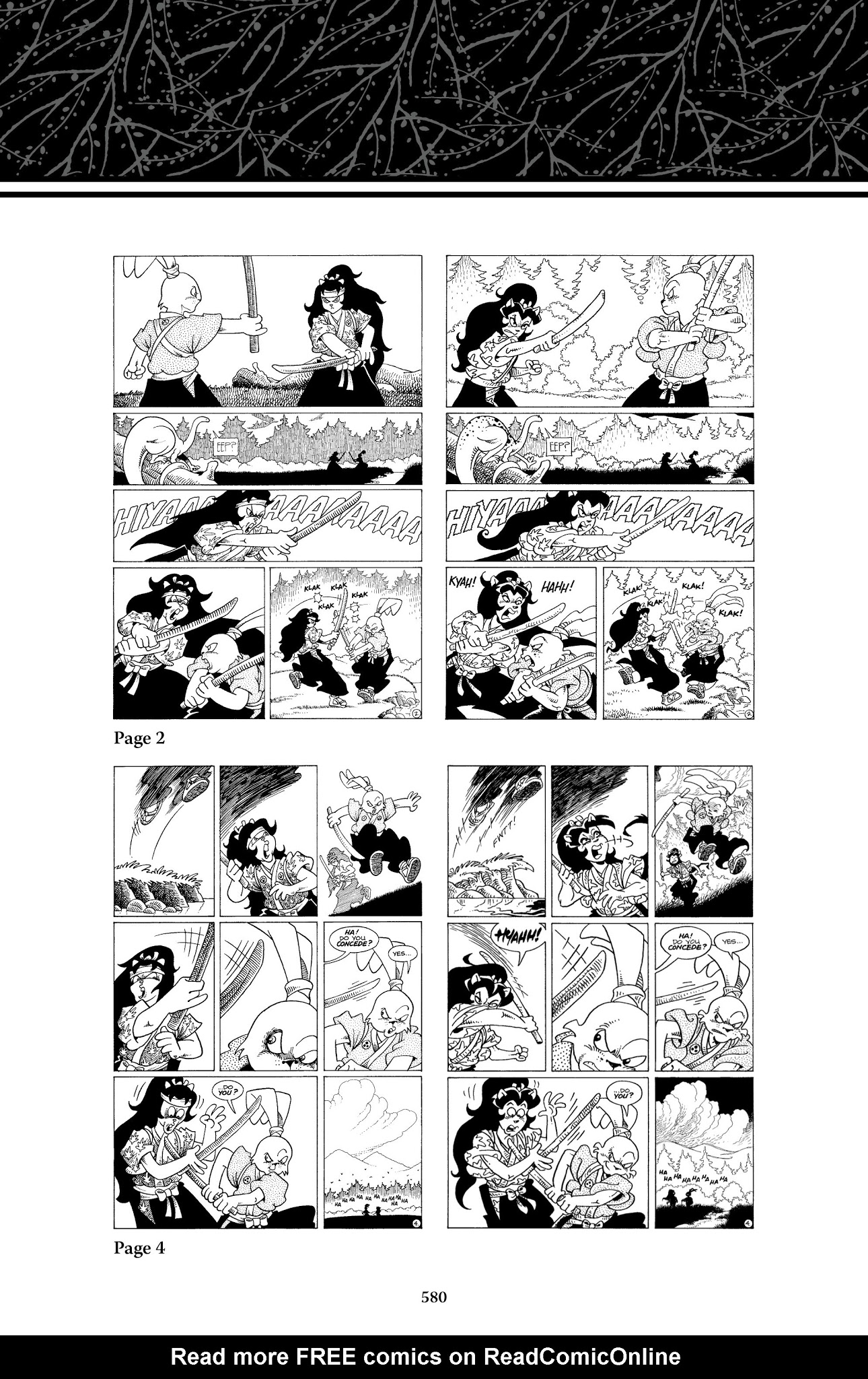 Read online The Usagi Yojimbo Saga comic -  Issue # TPB 5 - 572