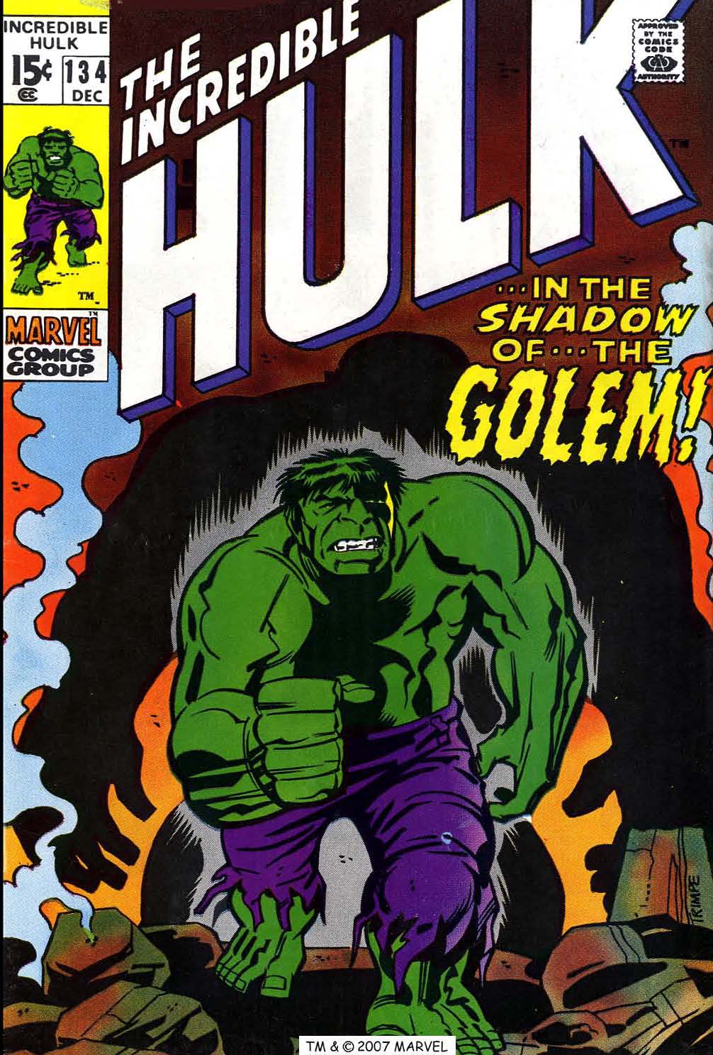 Read online The Incredible Hulk (1968) comic -  Issue #134 - 1