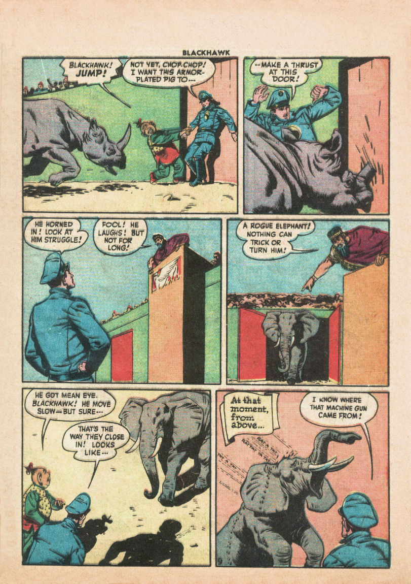 Read online Blackhawk (1957) comic -  Issue #12 - 23