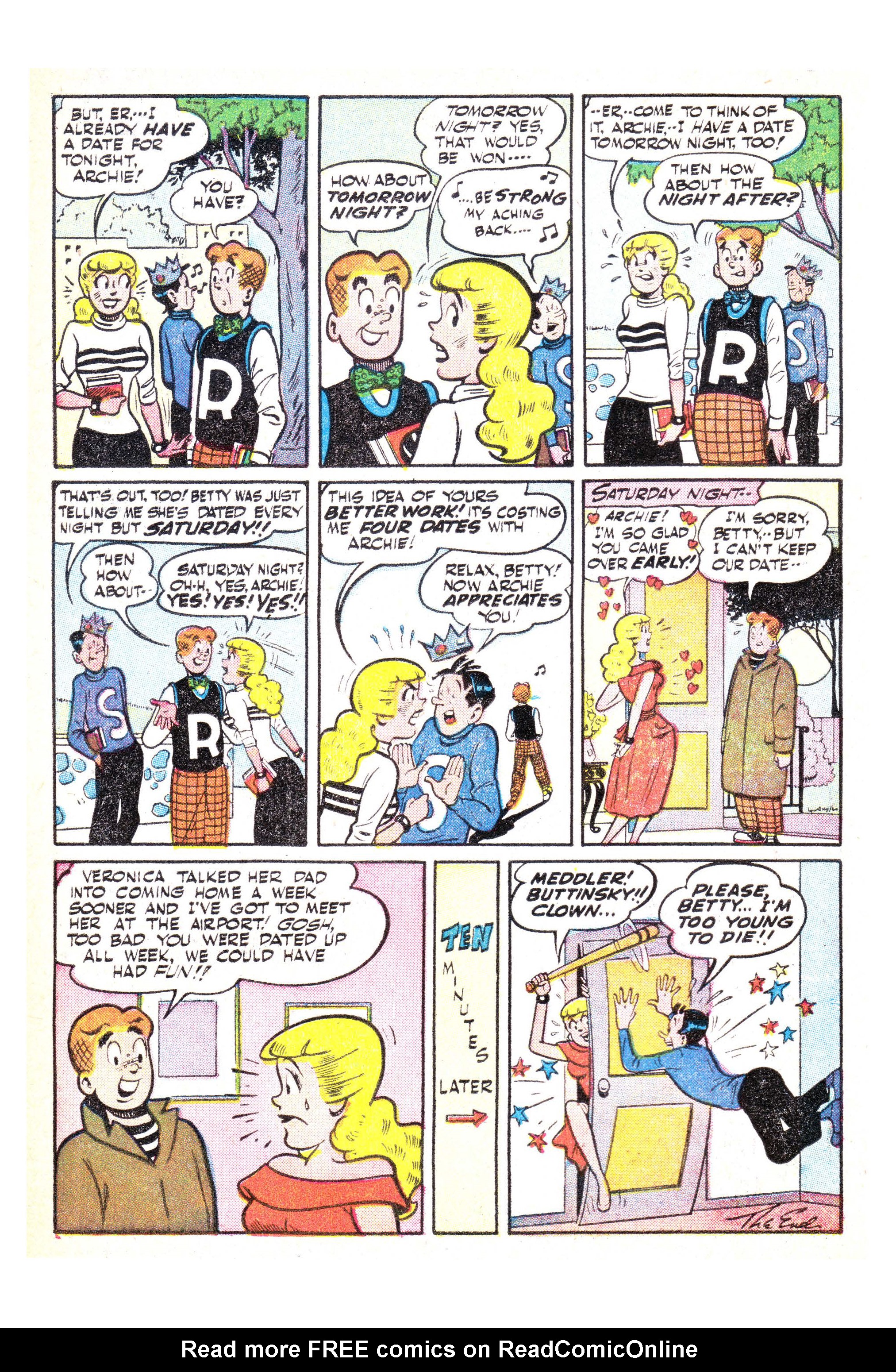 Read online Archie's Girls Betty and Veronica comic -  Issue #18 - 9
