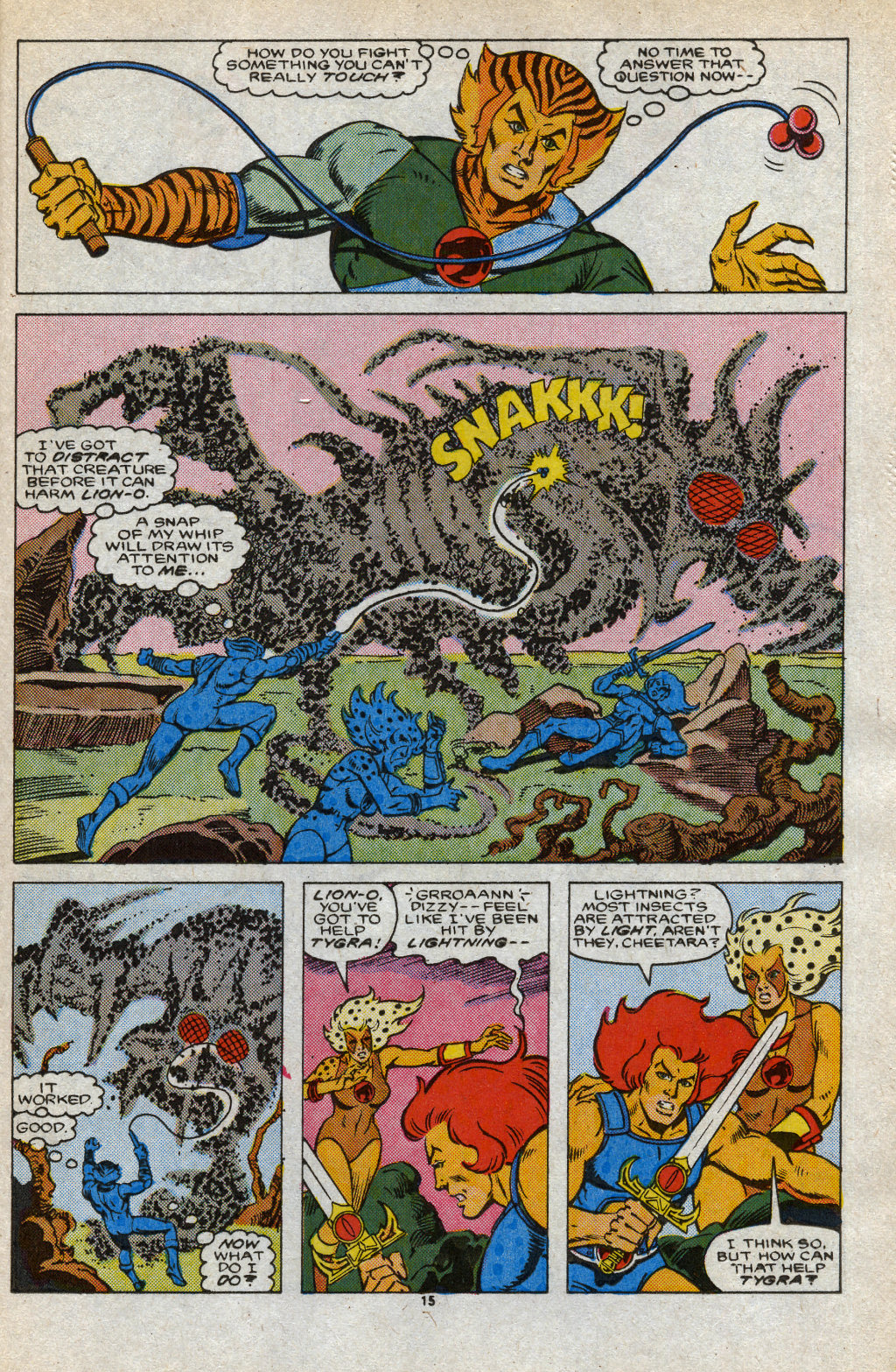 Read online ThunderCats (1985) comic -  Issue #11 - 21