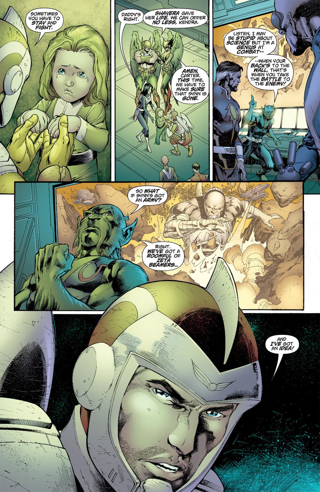 Rann/Thanagar War issue 6 - Page 6