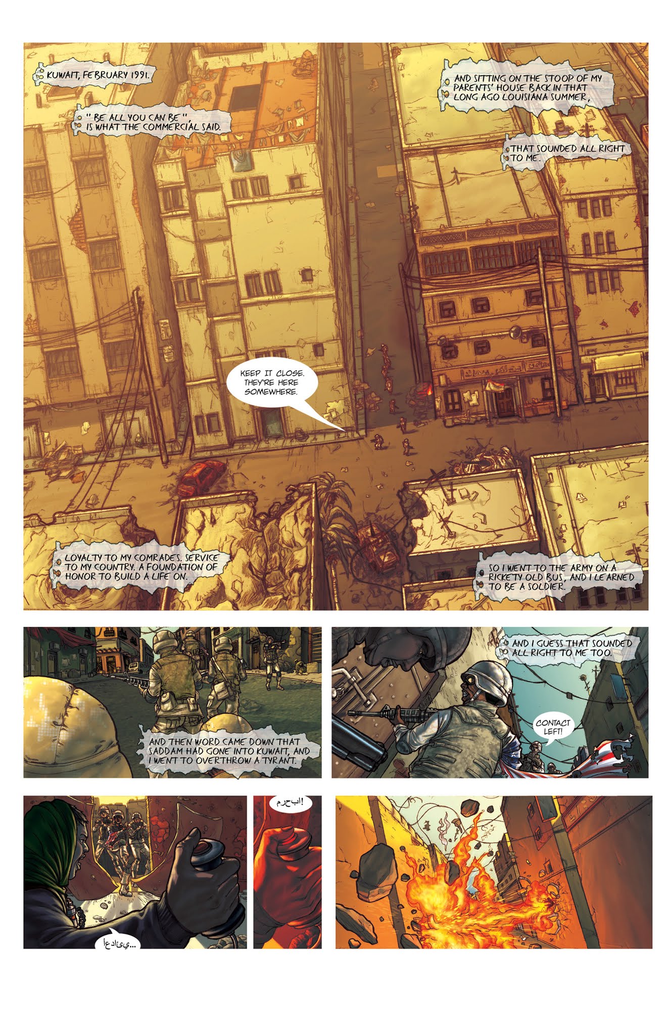 Read online OneNation comic -  Issue #1 - 3