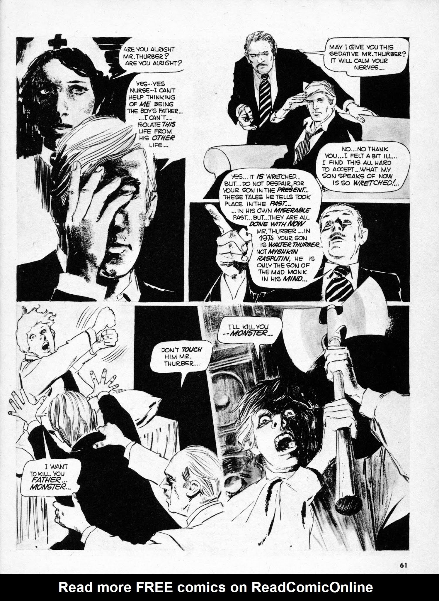Read online Scream (1973) comic -  Issue #10 - 61