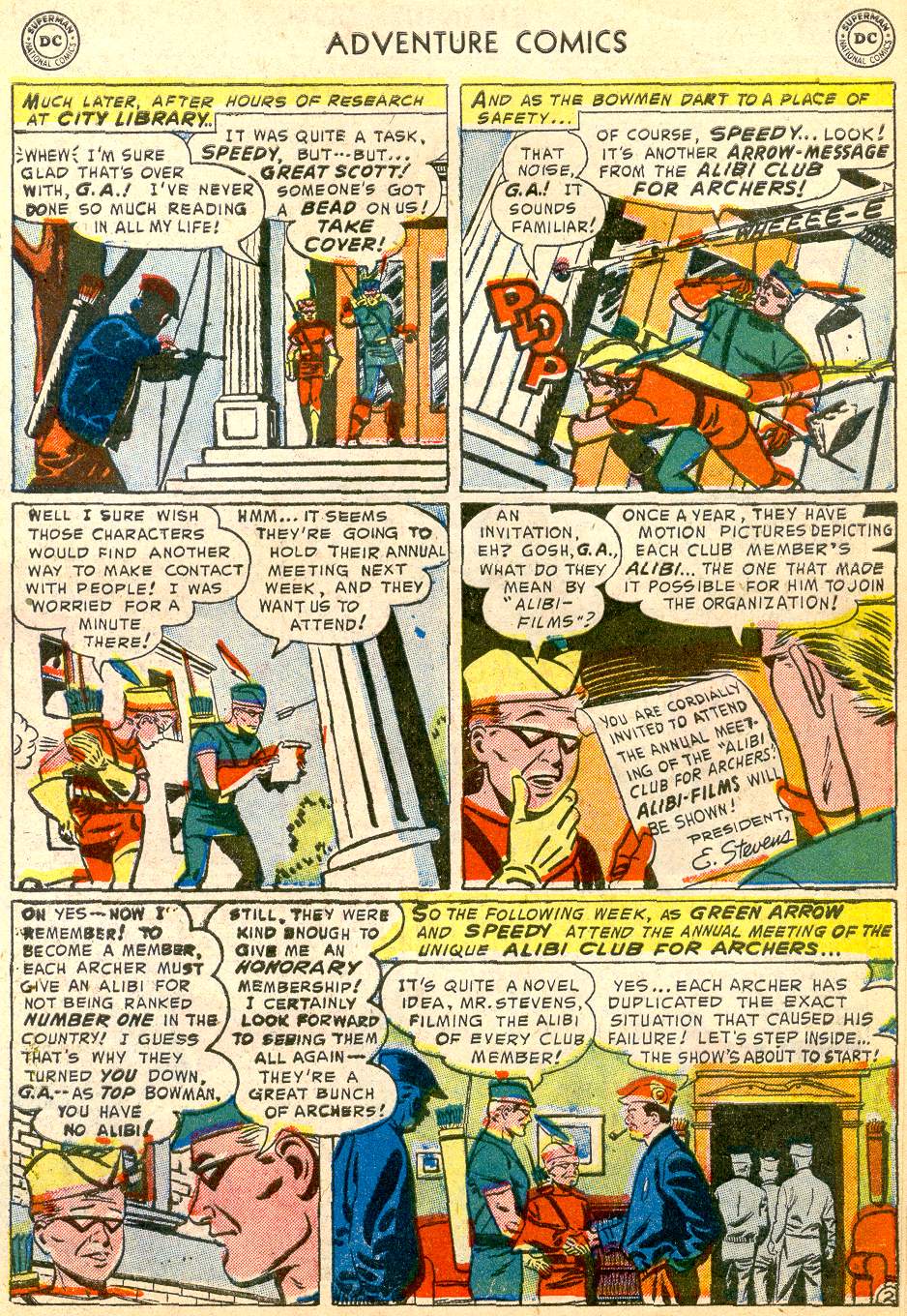 Read online Adventure Comics (1938) comic -  Issue #192 - 35