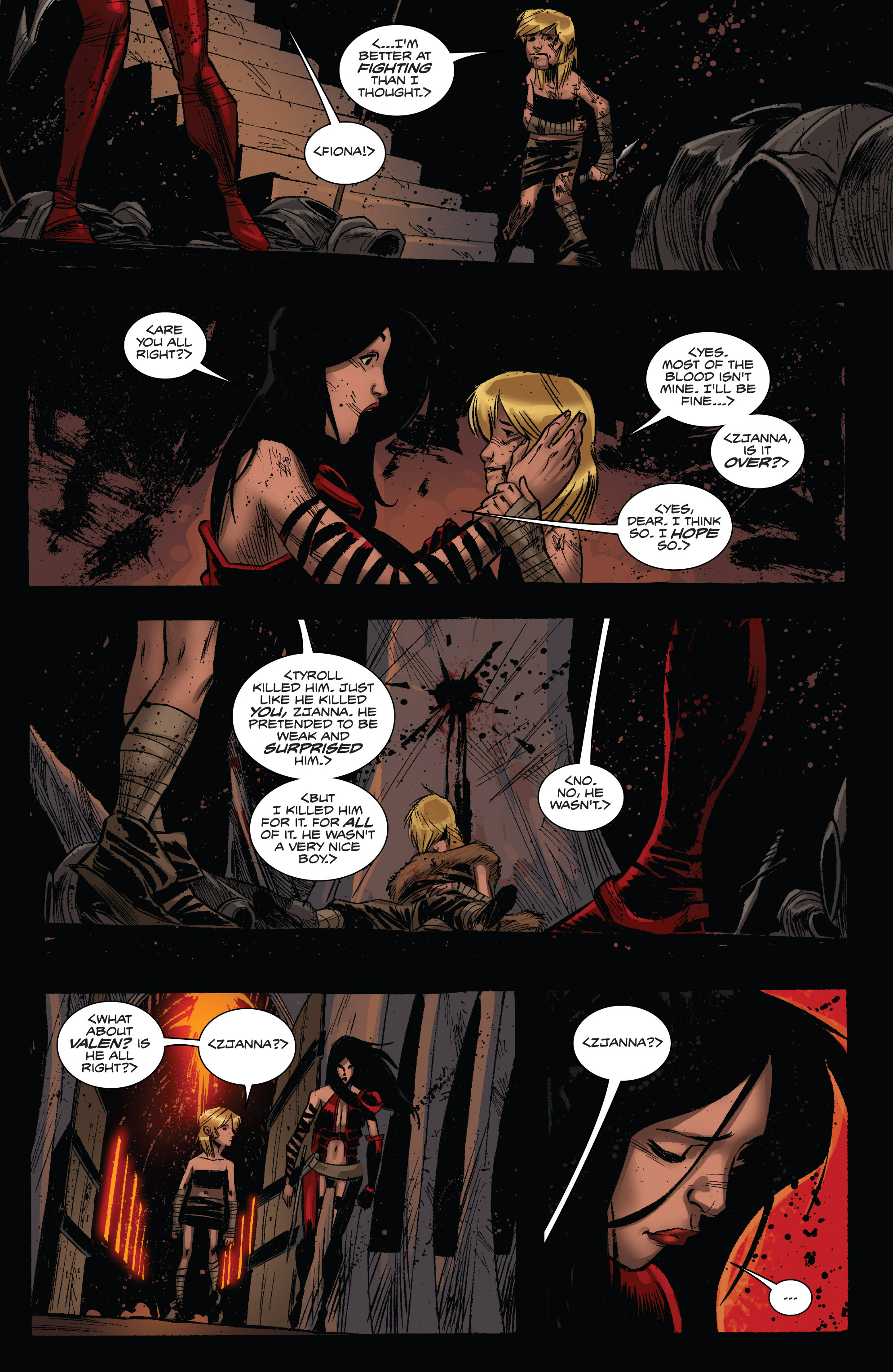 Read online Valen the Outcast comic -  Issue #8 - 25