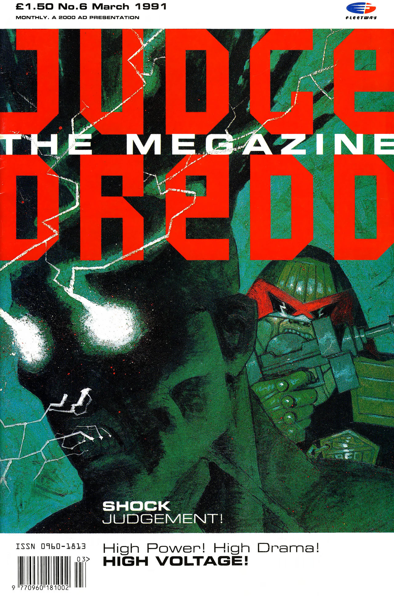 Read online Judge Dredd: The Megazine comic -  Issue #6 - 1