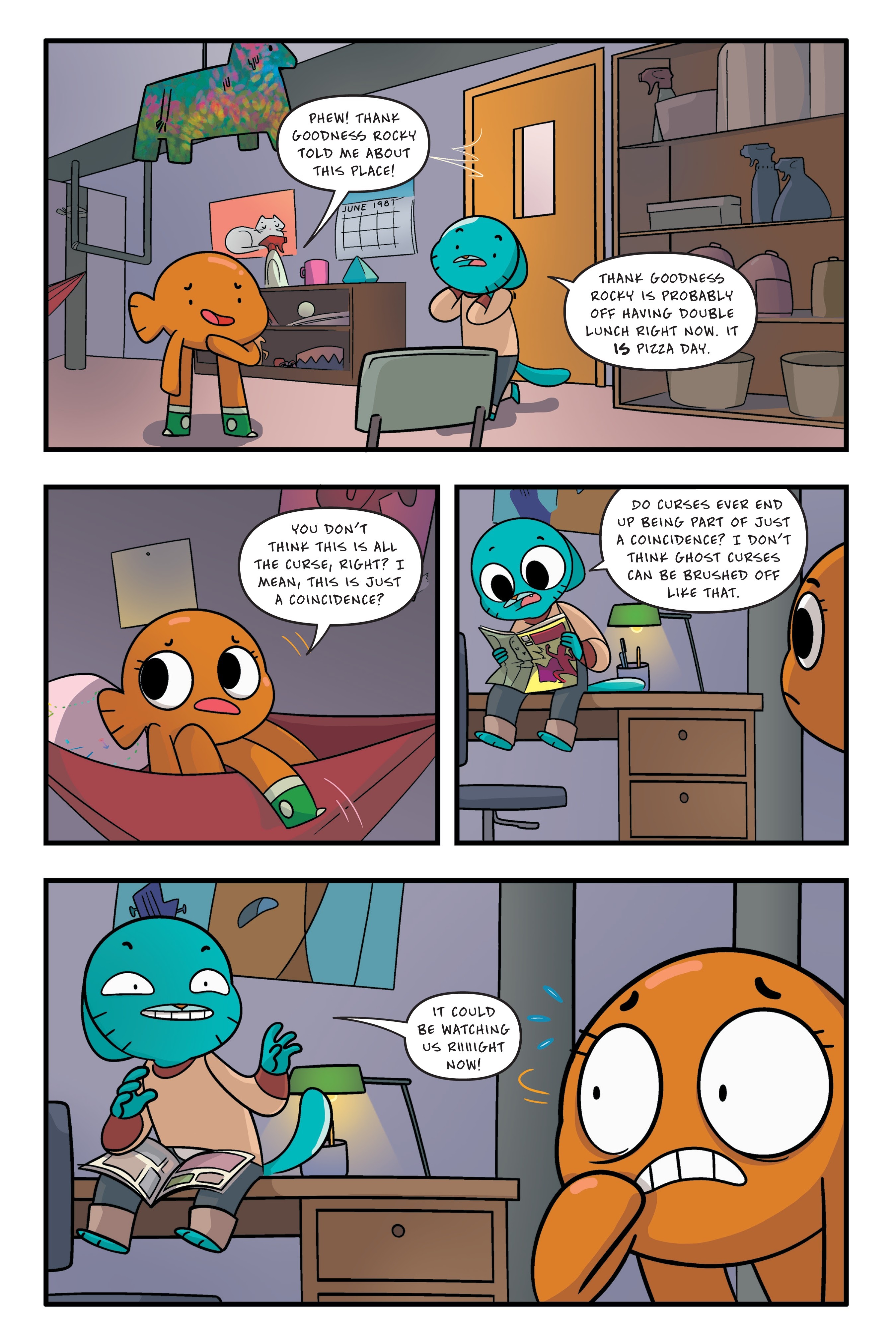 Read online The Amazing World of Gumball: Midsummer Nightmare comic -  Issue # TPB - 93
