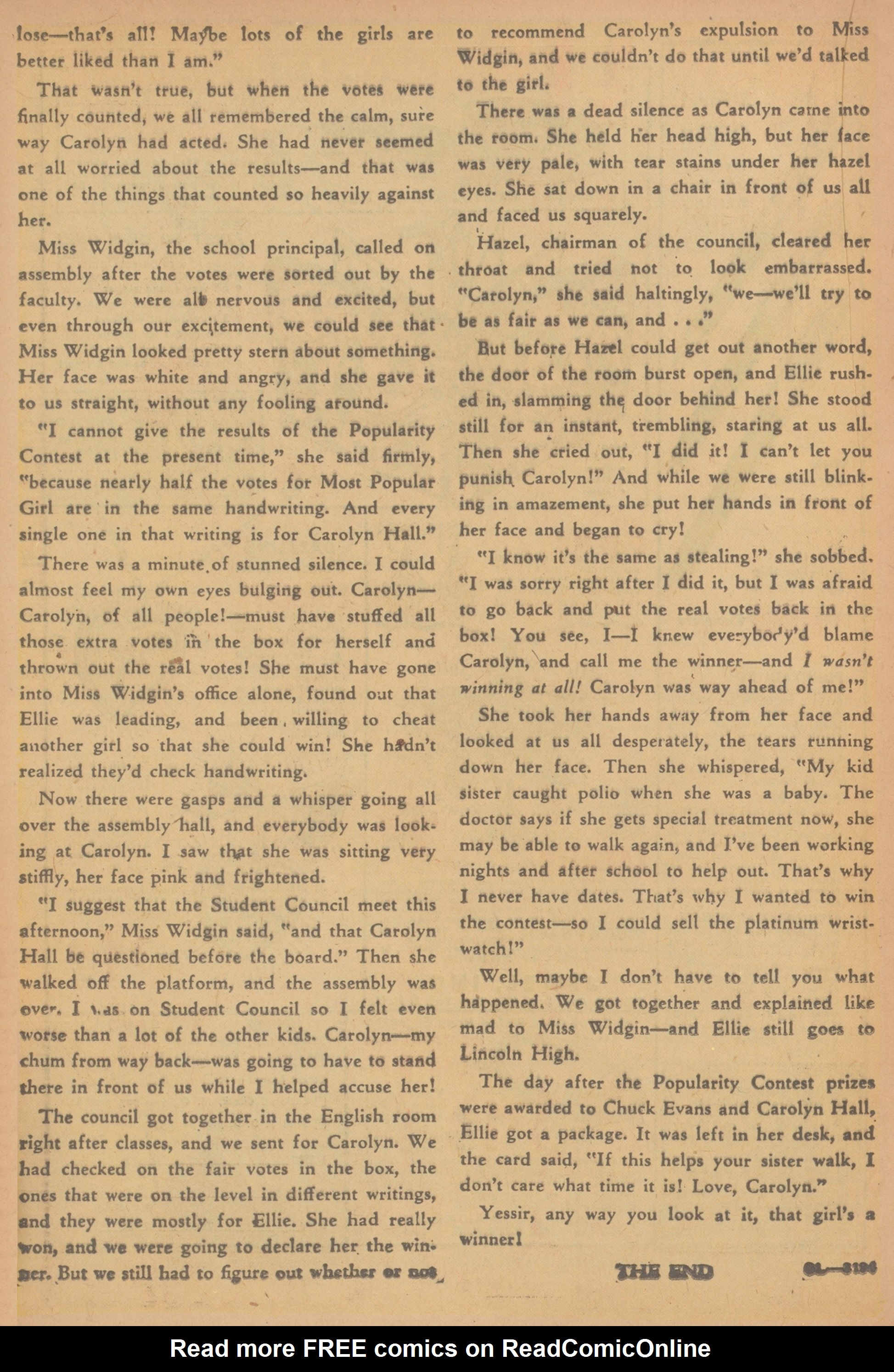 Read online Nellie The Nurse (1945) comic -  Issue #21 - 28