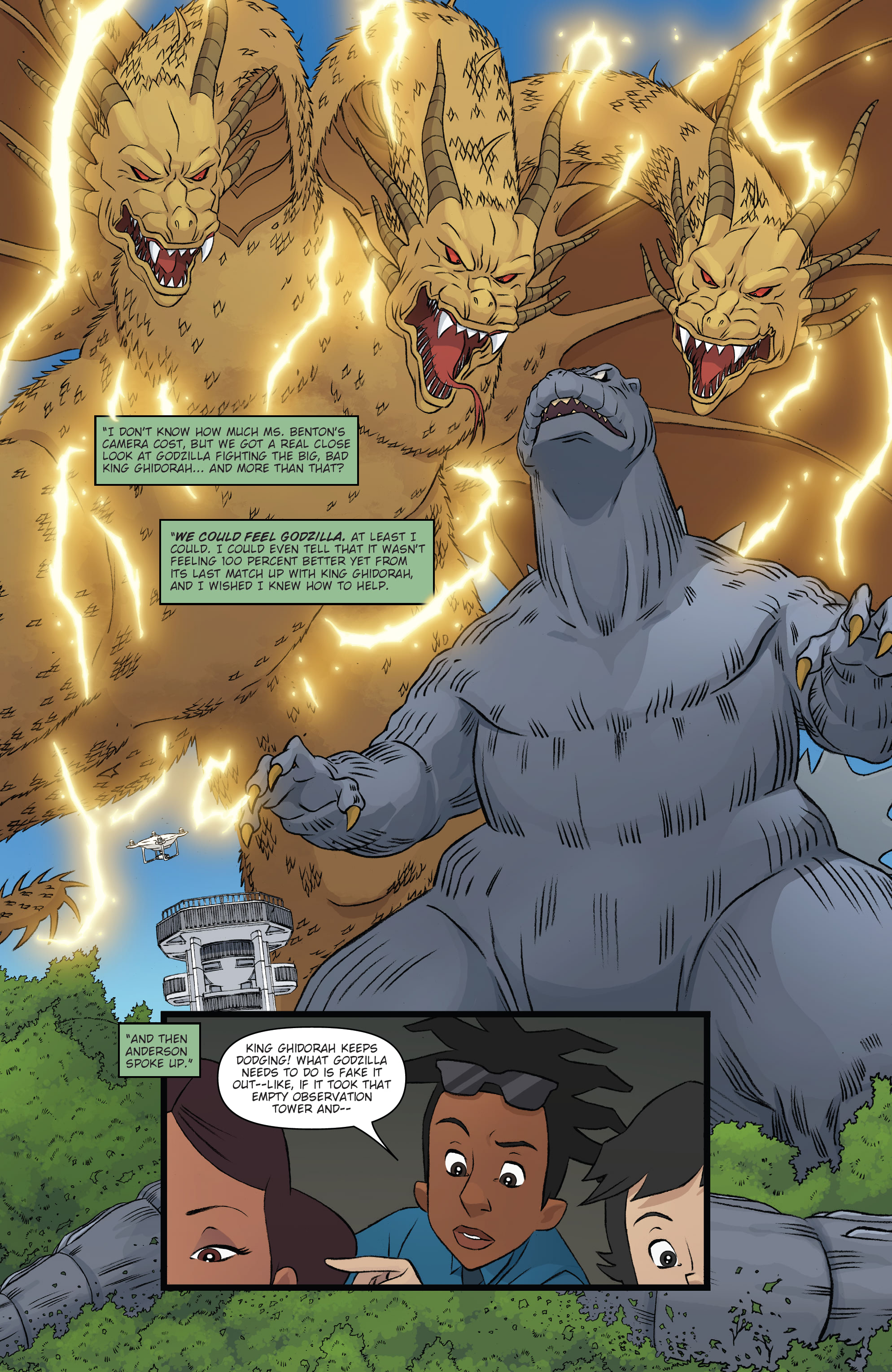Read online Godzilla: Monsters & Protectors - All Hail the King! comic -  Issue #5 - 5