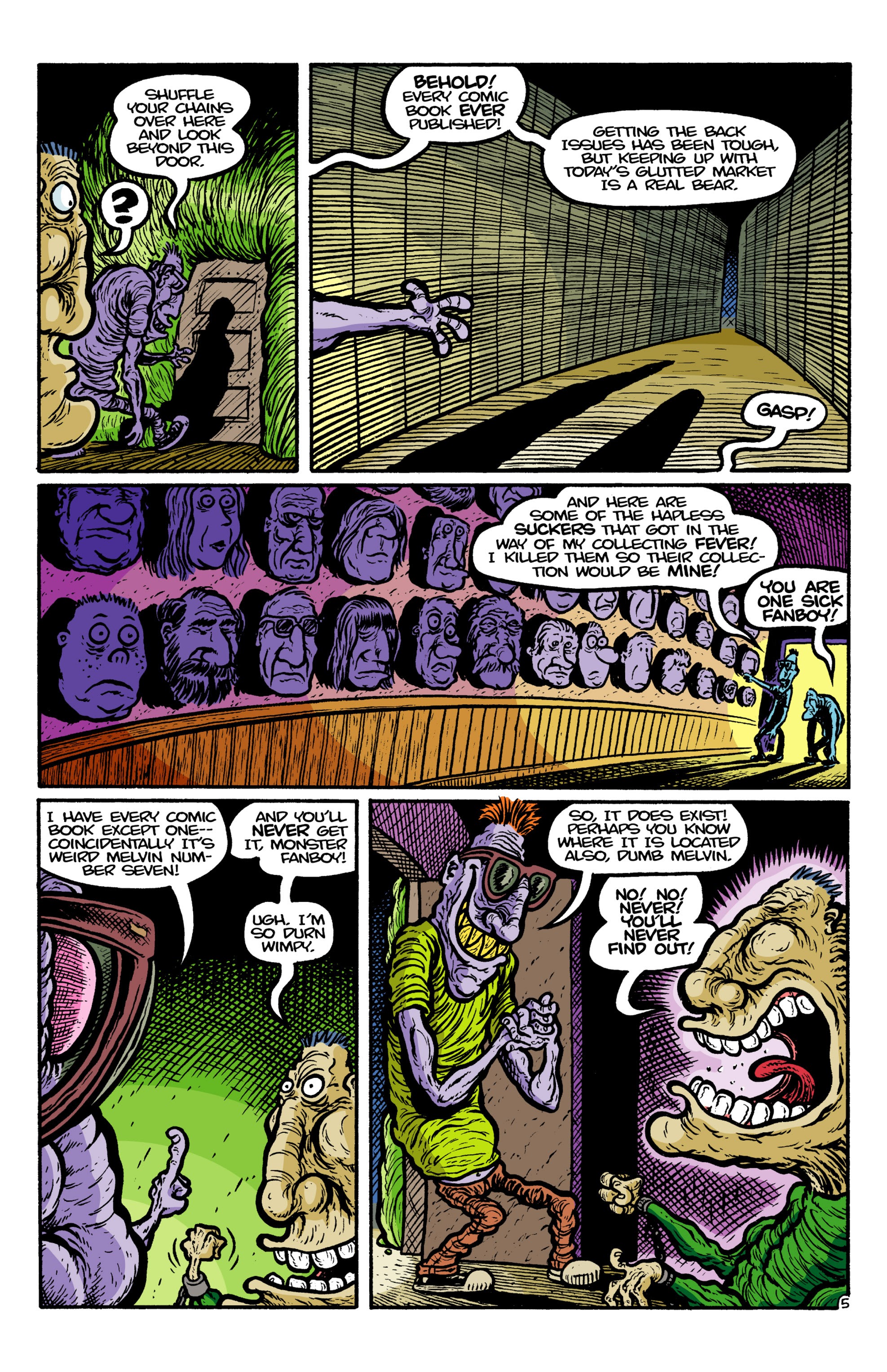 Read online Weird Melvin comic -  Issue #2 - 7