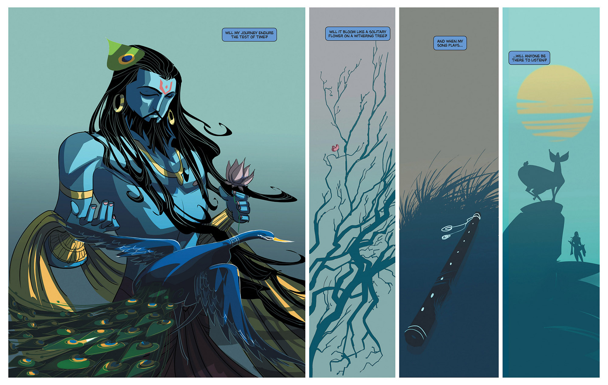 Read online Krishna: A Journey Within comic -  Issue # TPB (Part 2) - 75