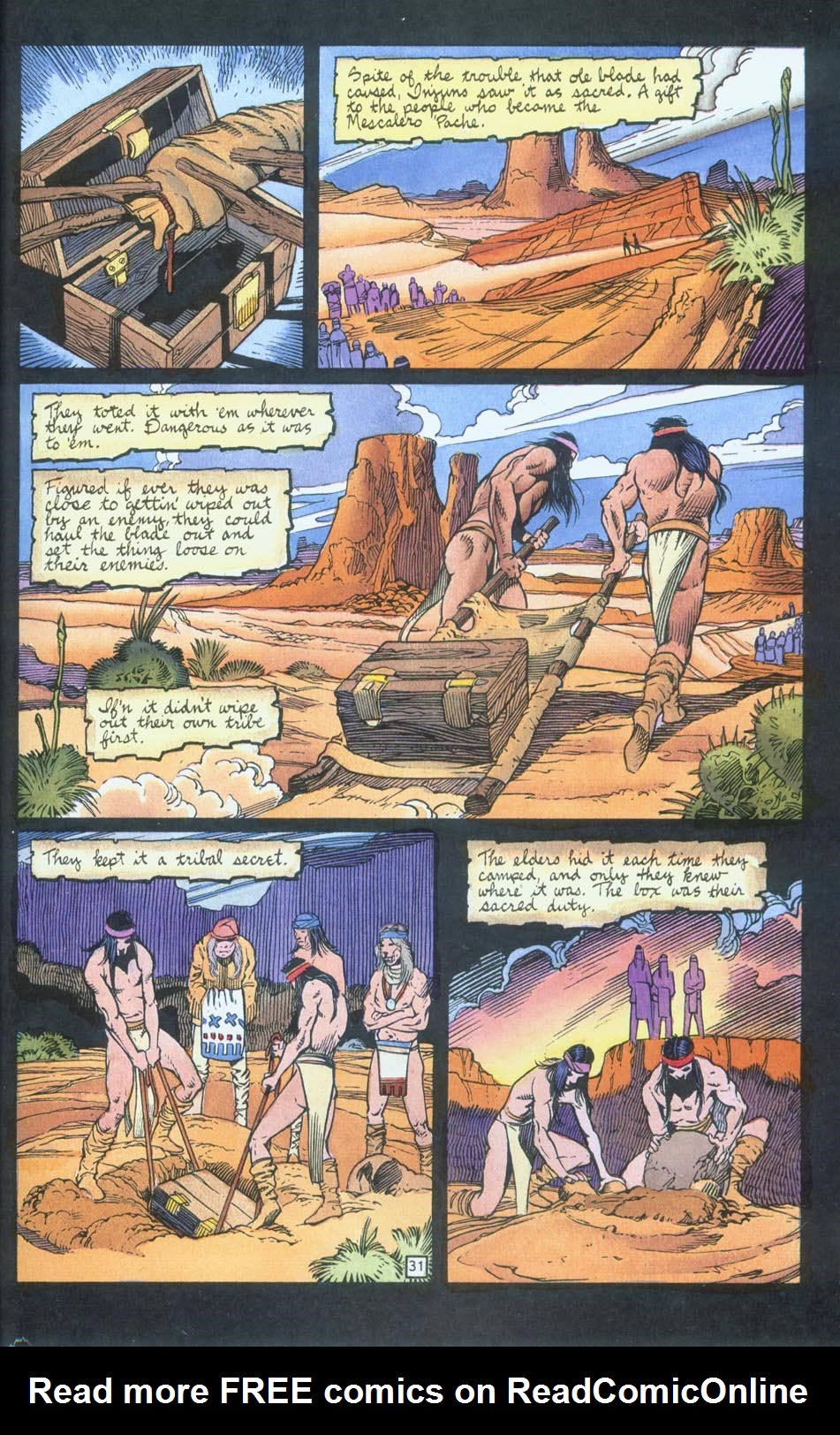 Read online Blood and Shadows comic -  Issue #2 - 32