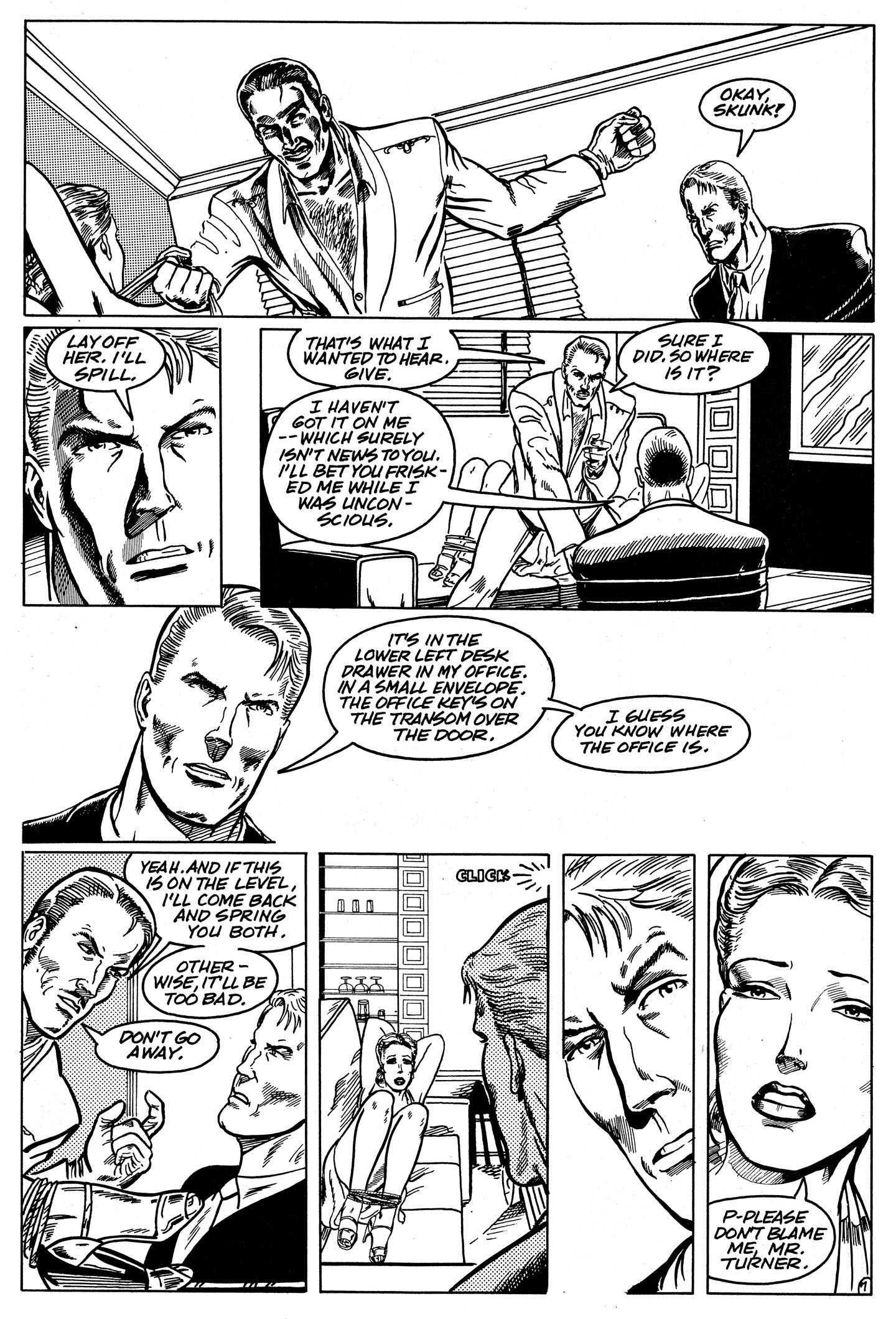 Read online Dan Turner: Homicide Hunch comic -  Issue # Full - 9