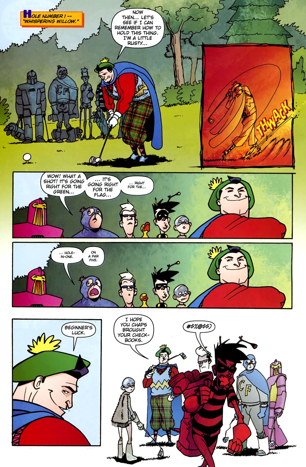 Read online Paul Jenkins' Sidekick Summer Special comic -  Issue #2 - 18