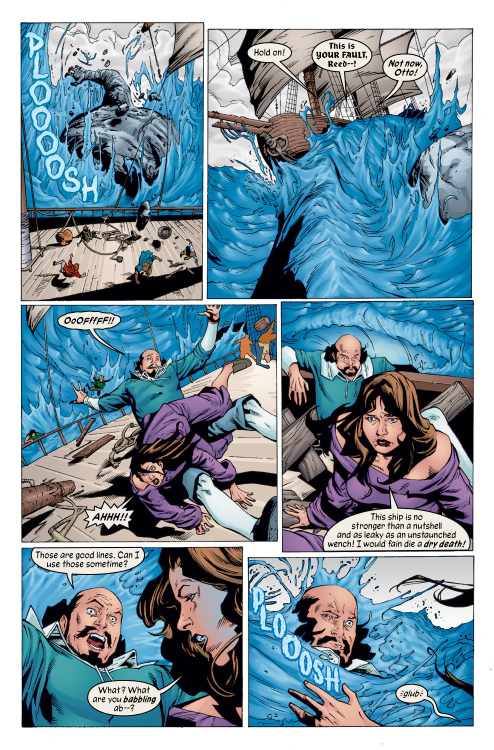 Read online Marvel 1602: Fantastick Four comic -  Issue #4 - 6