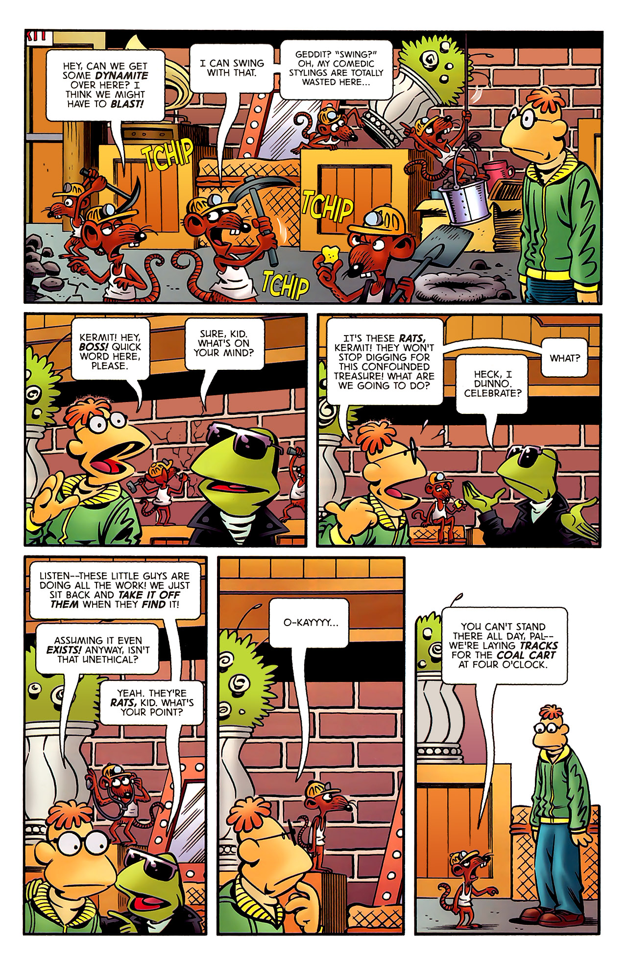 Read online The Muppet Show: The Treasure of Peg-Leg Wilson comic -  Issue #1 - 16