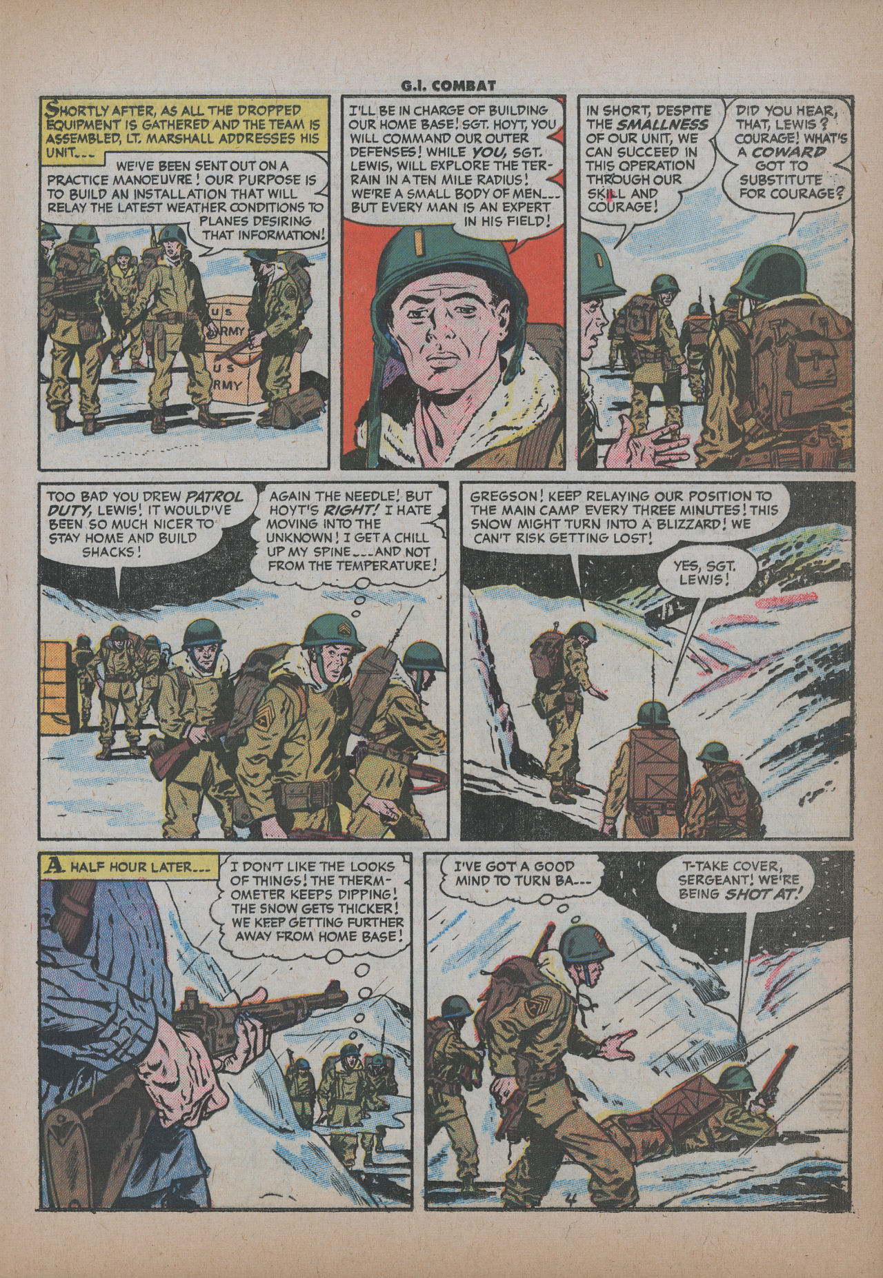 Read online G.I. Combat (1952) comic -  Issue #36 - 21