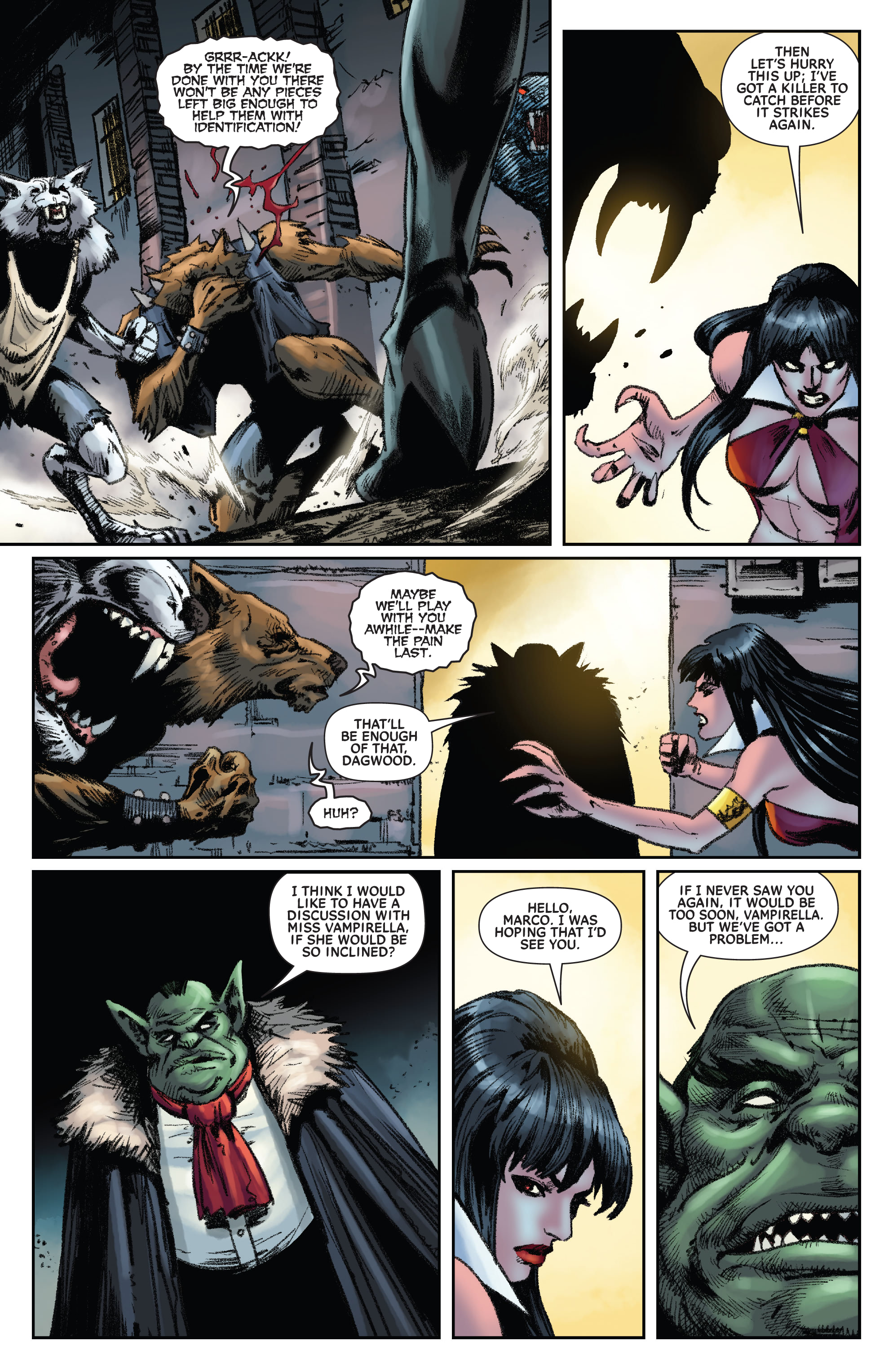 Read online Vampirella Strikes (2022) comic -  Issue #11 - 25