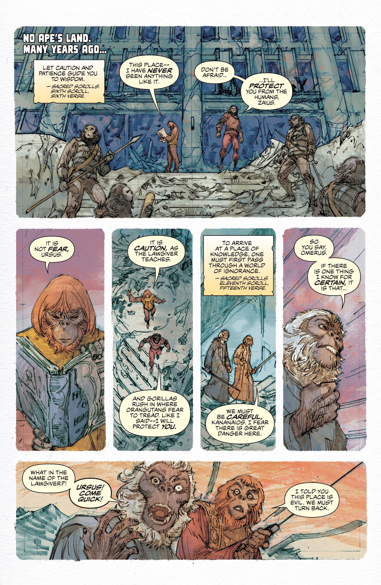 Read online Planet of the Apes: Ursus comic -  Issue #5 - 3